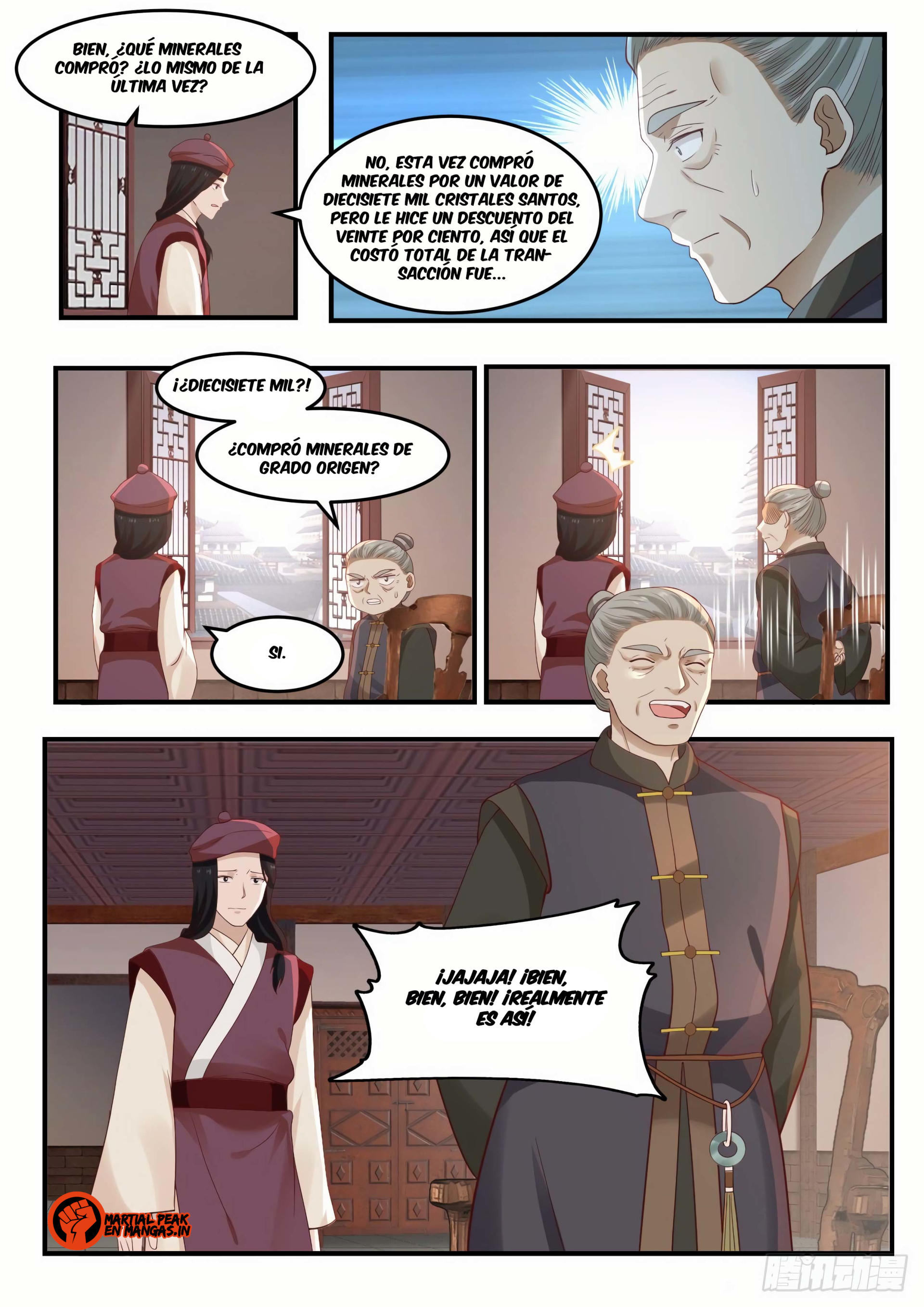 Martial Peak Capítulo 1001 - Página 5 en español