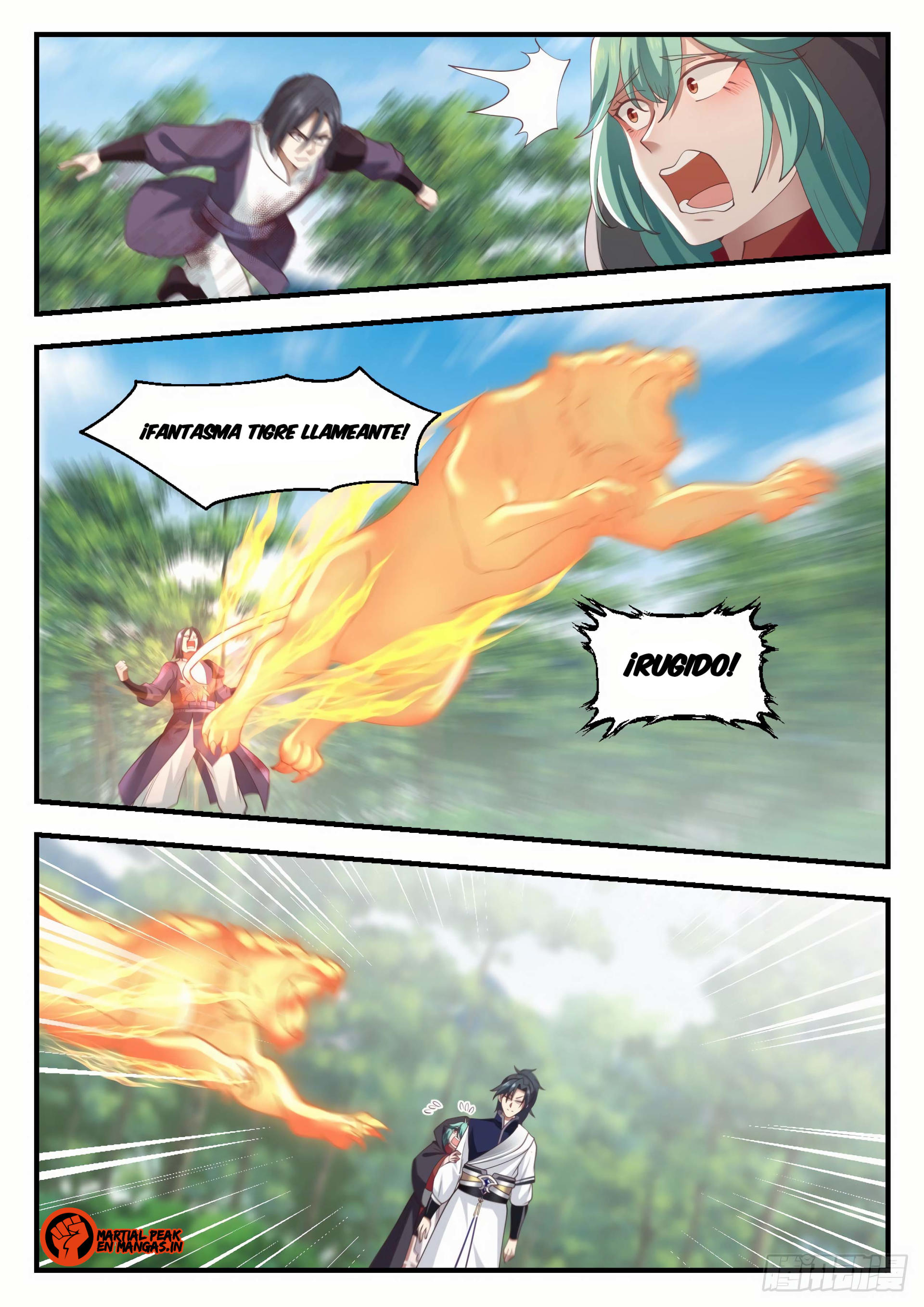 Martial Peak Capítulo 1003 - Página 5 en español