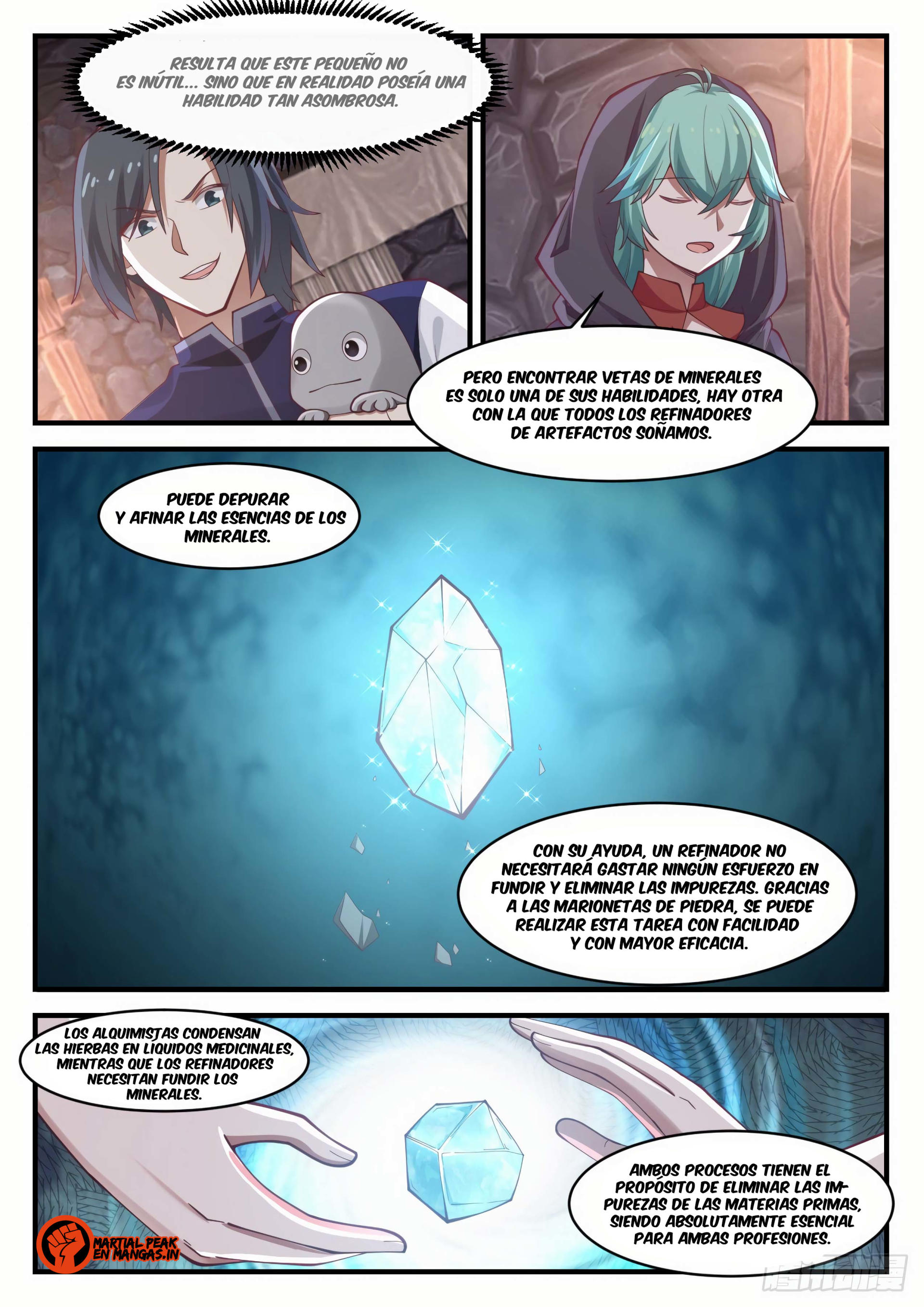 Martial Peak Capítulo 1009 - Página 3 en español