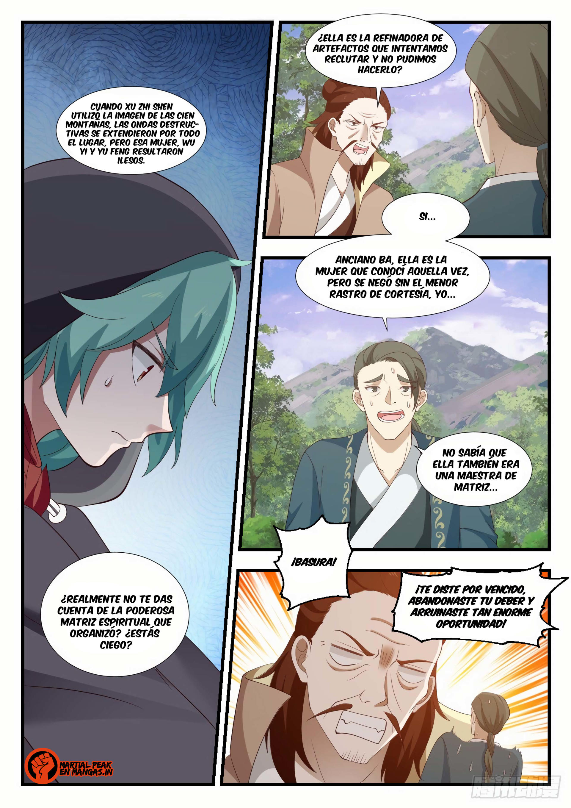 Martial Peak Capítulo 1019 - Página 9 en español