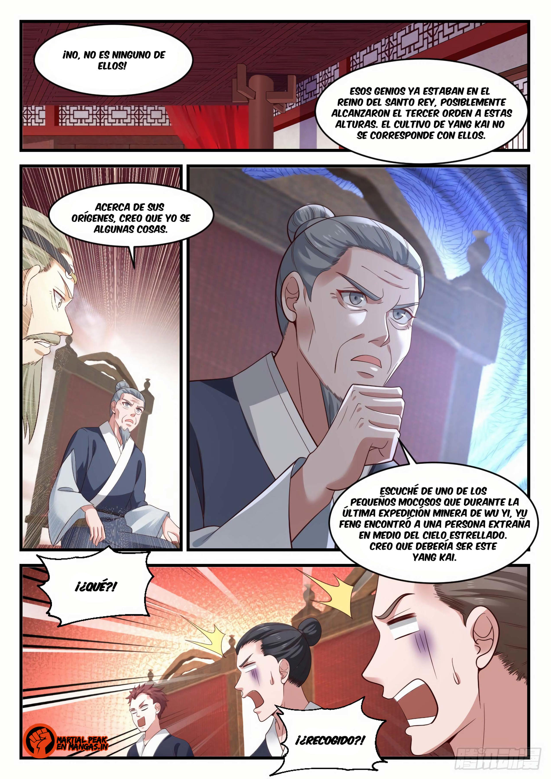 Martial Peak Capítulo 1021 - Página 13 en español