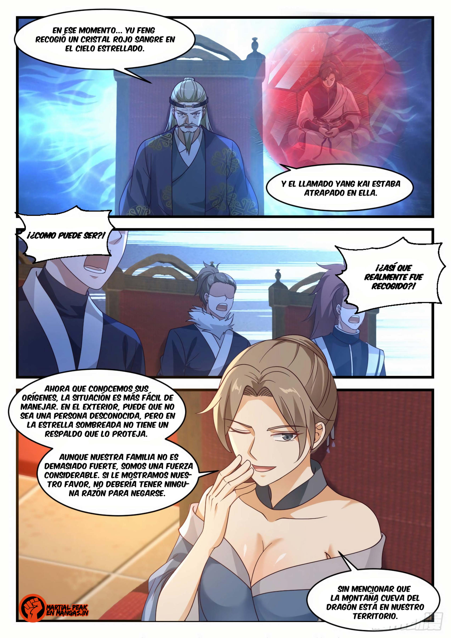 Martial Peak Capítulo 1022 - Página 3 en español