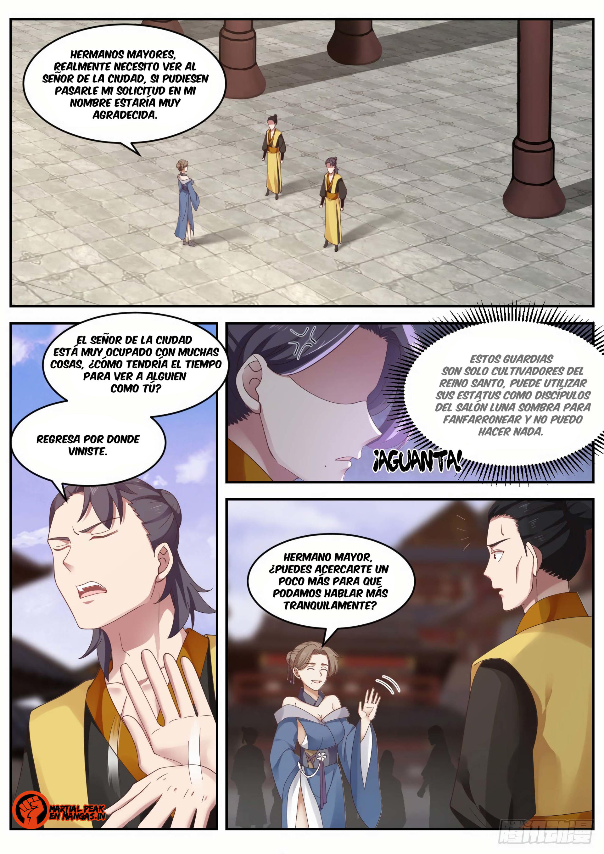 Martial Peak Capítulo 1032 - Página 3 en español