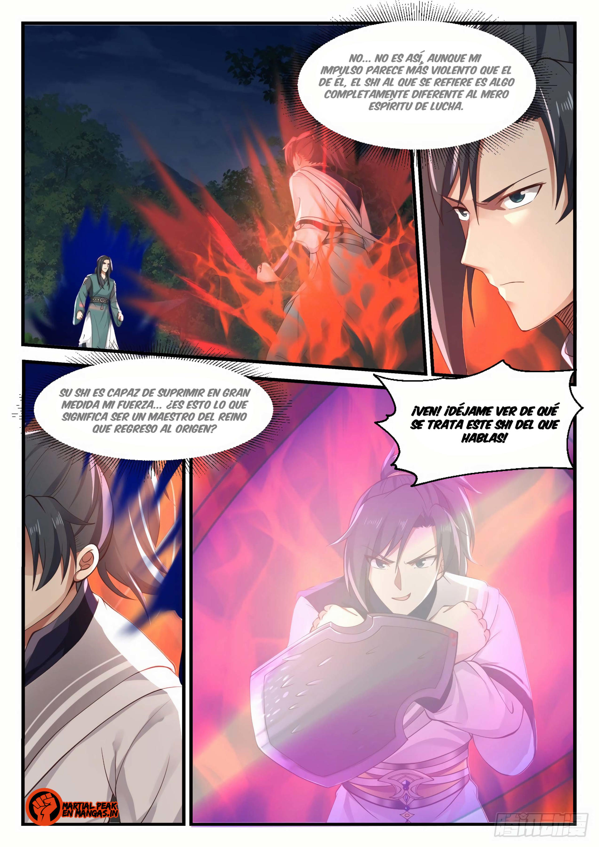 Martial Peak Capítulo 1037 - Página 5 en español