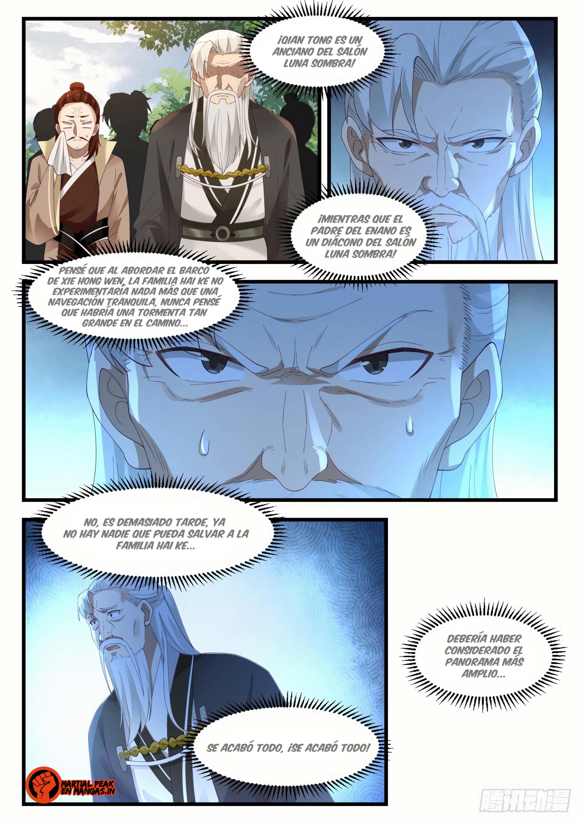 Martial Peak Capítulo 1040 - Página 4 en español