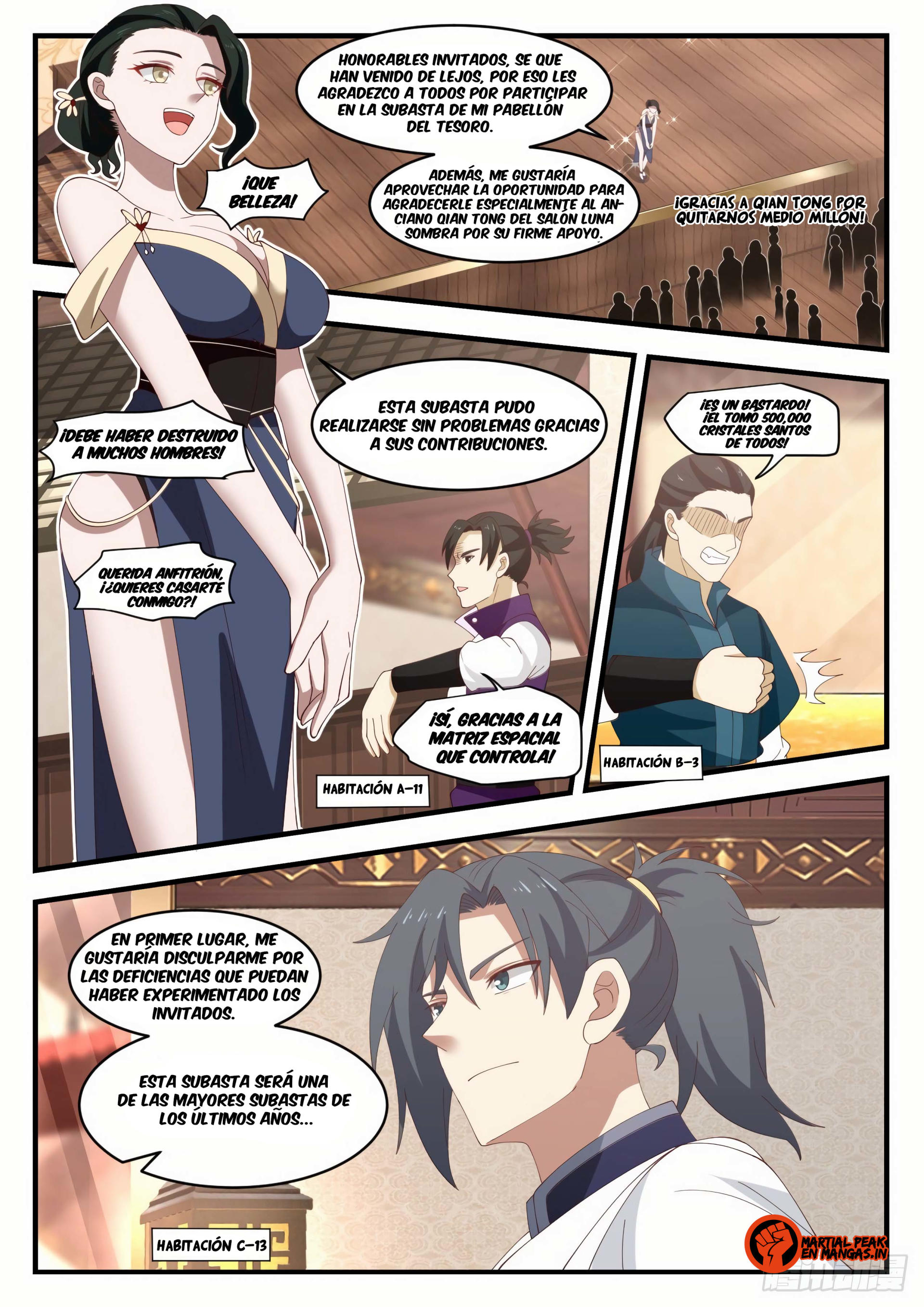 Martial Peak Capítulo 1052 - Página 5 en español