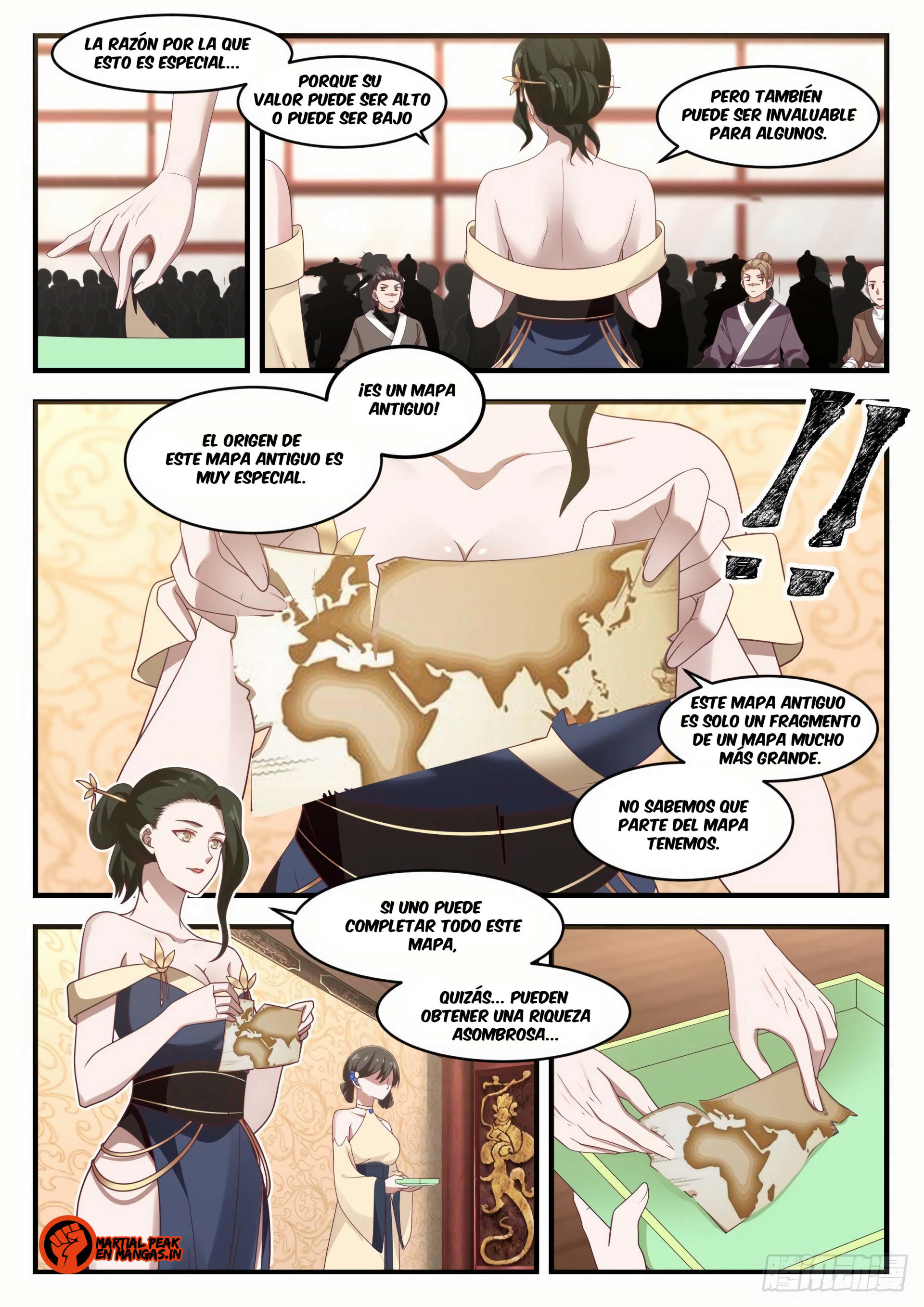 Martial Peak Capítulo 1053 - Página 3 en español
