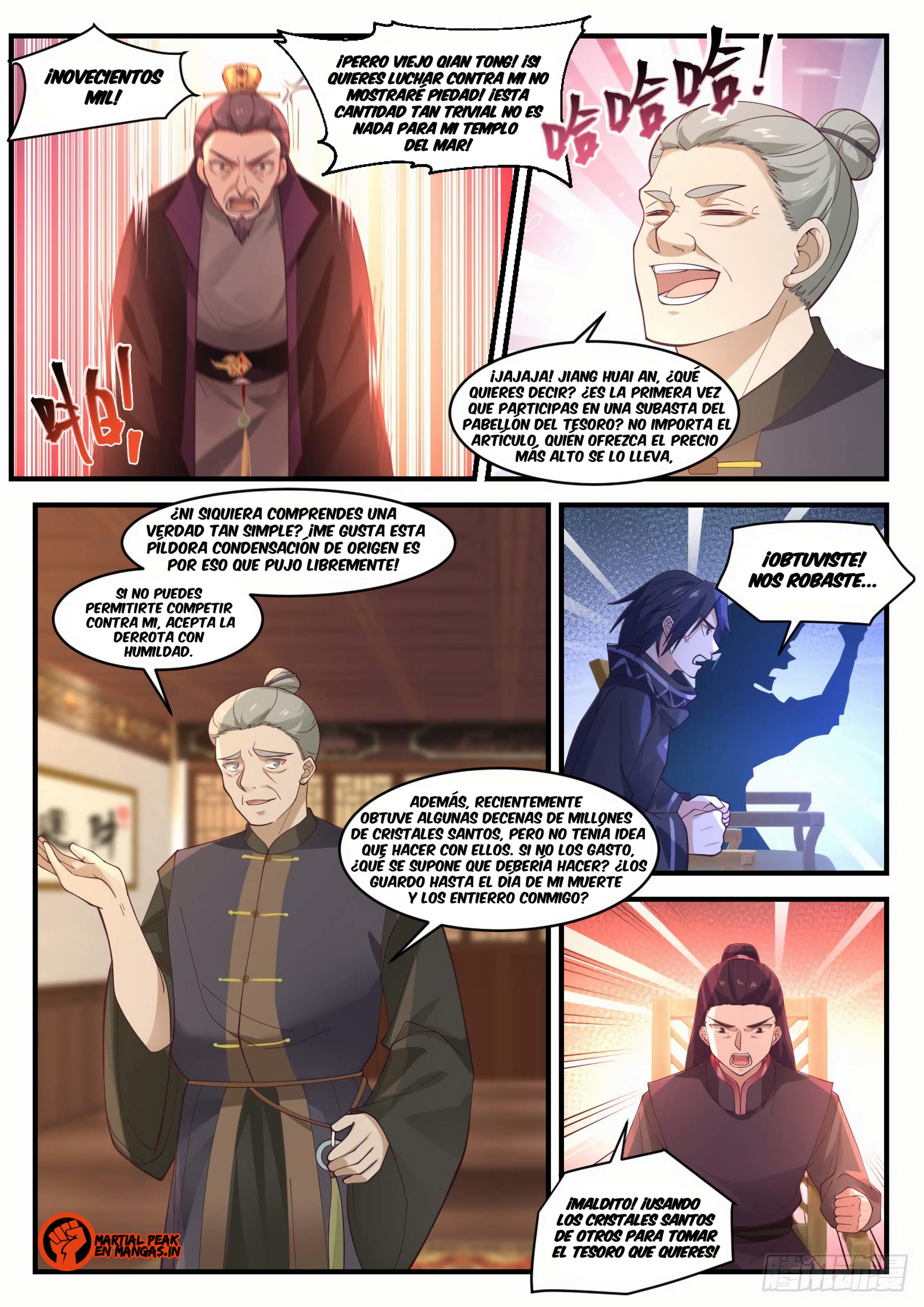 Martial Peak Capítulo 1055 - Página 5 en español