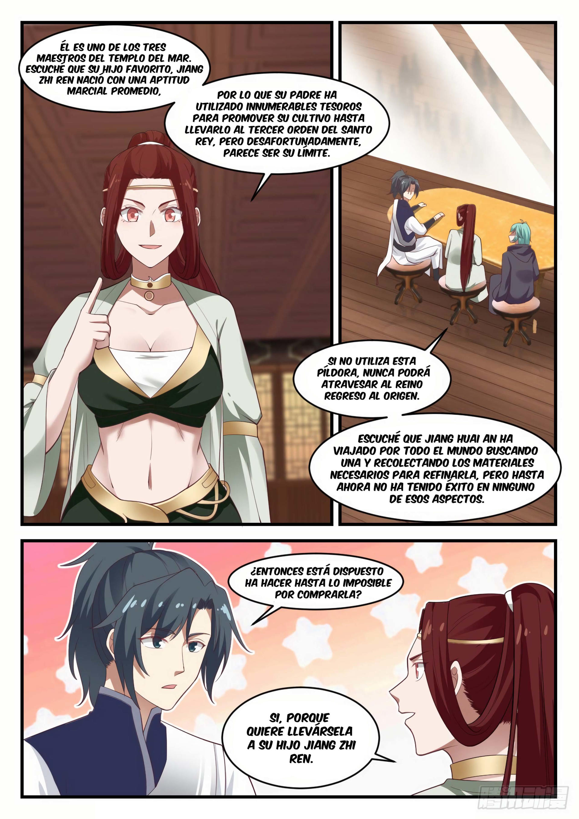 Martial Peak Capítulo 1055 - Página 7 en español