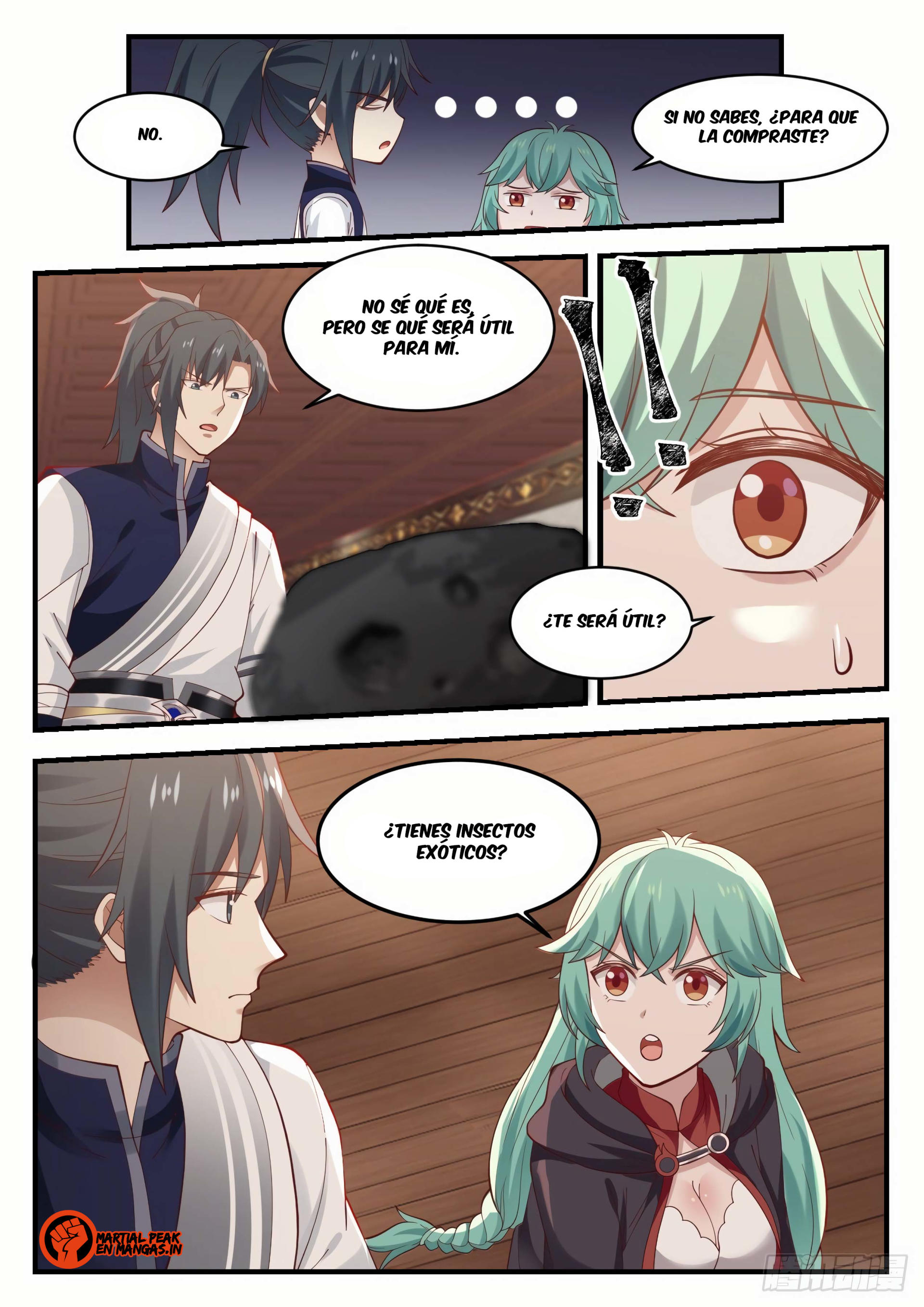 Martial Peak Capítulo 1056 - Página 9 en español