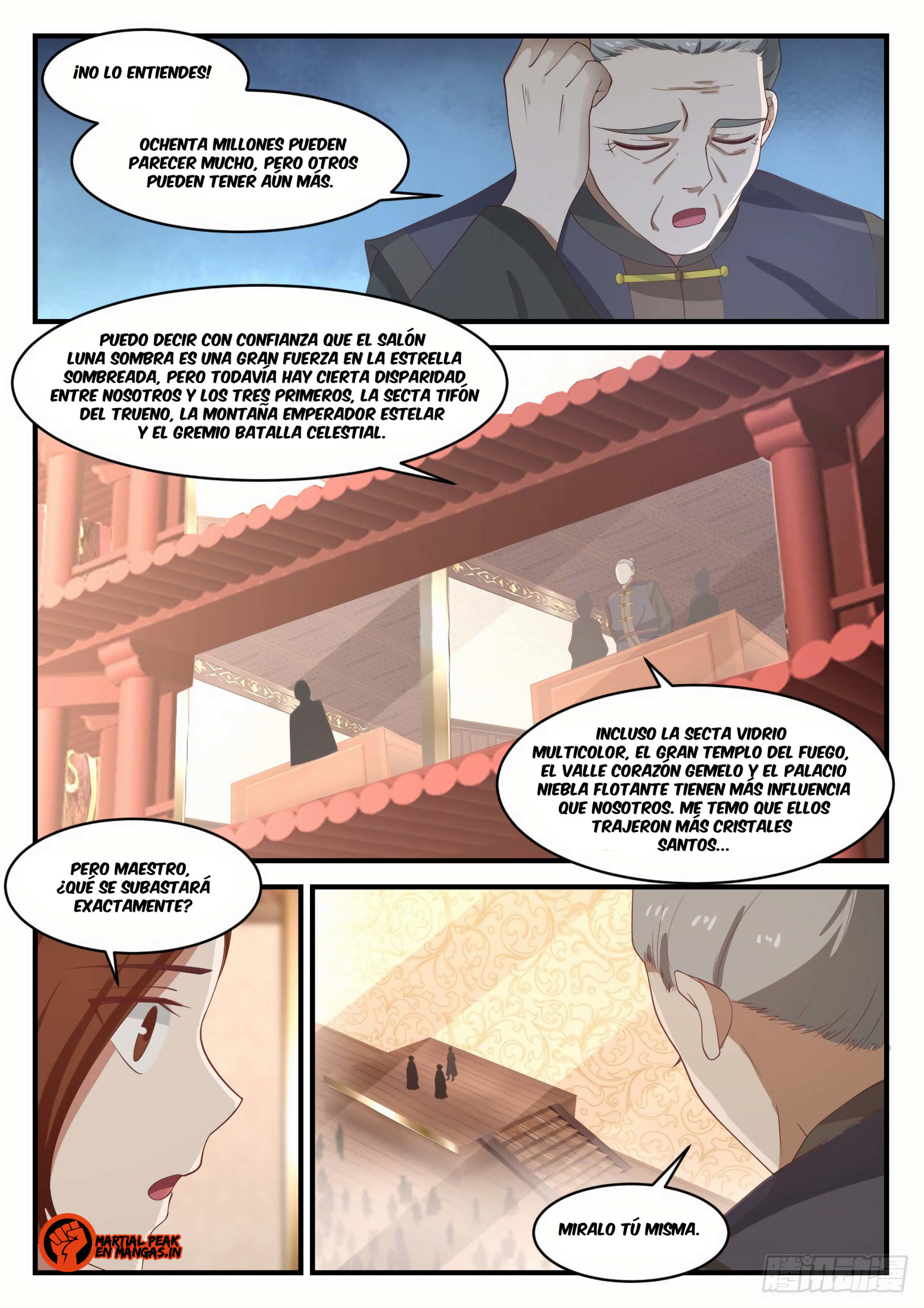 Martial Peak Capítulo 1060 - Página 8 en español