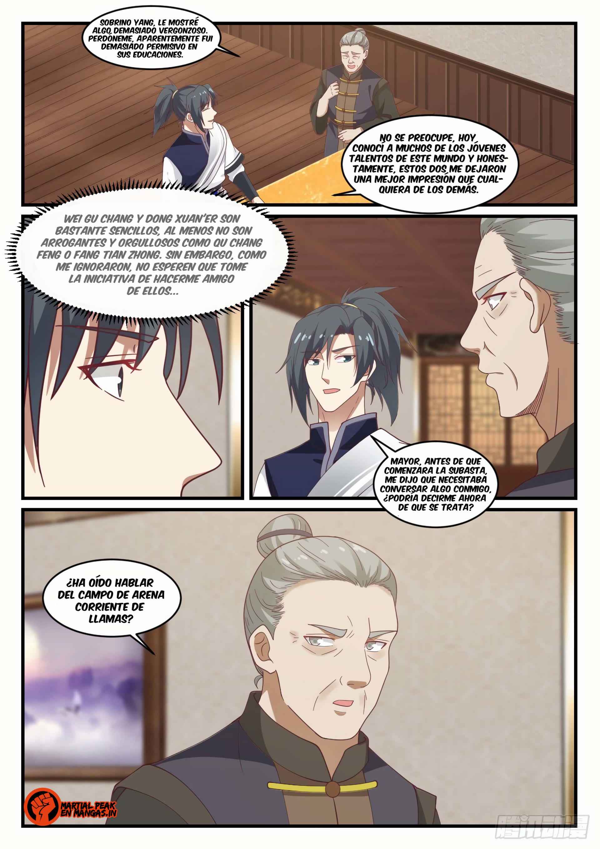 Martial Peak Capítulo 1063 - Página 13 en español