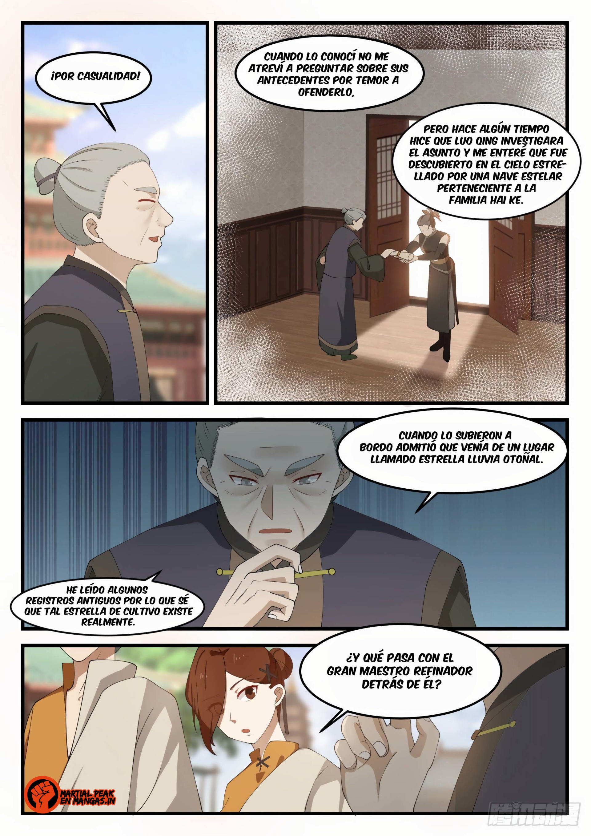 Martial Peak Capítulo 1065 - Página 12 en español