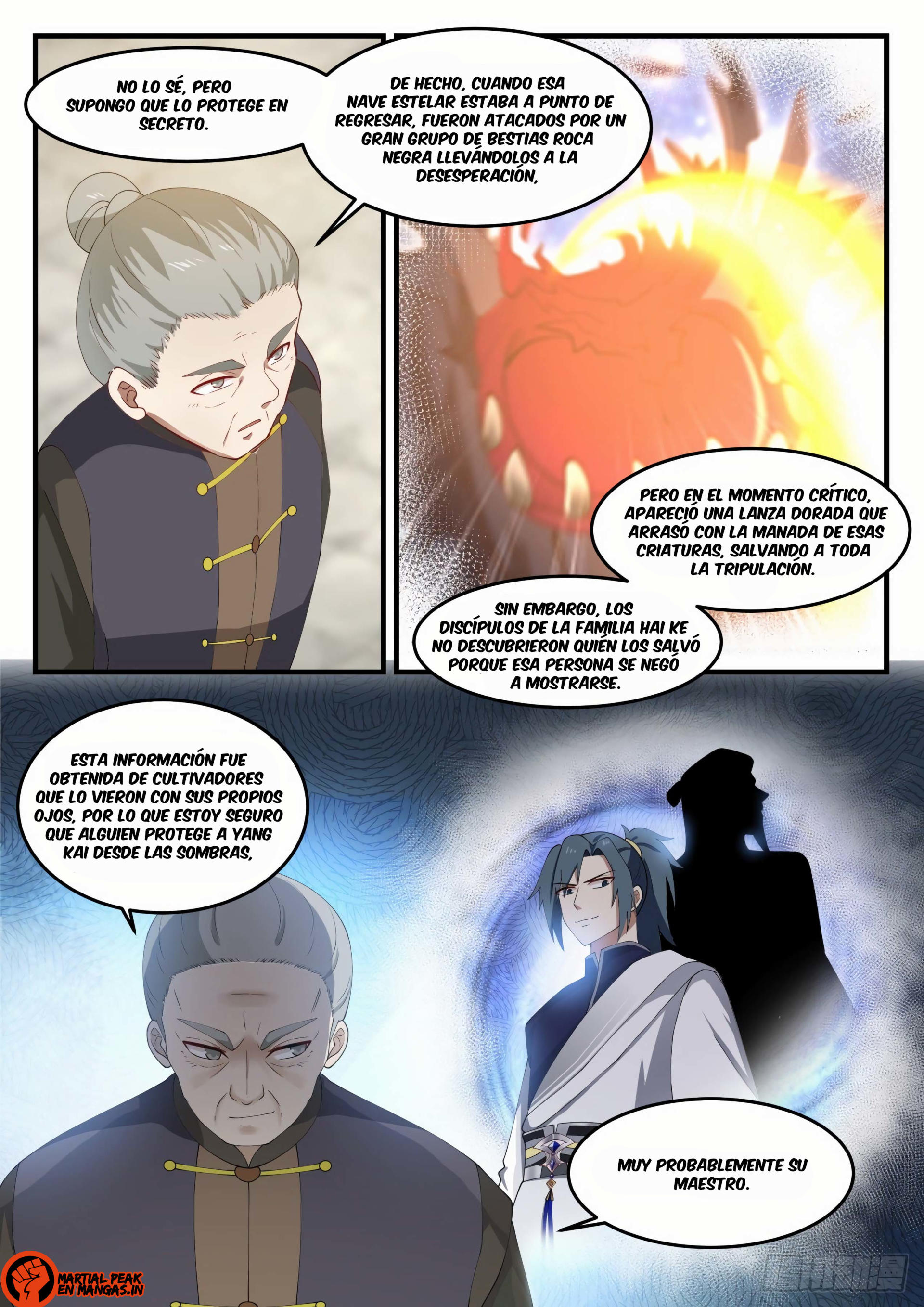 Martial Peak Capítulo 1065 - Página 13 en español