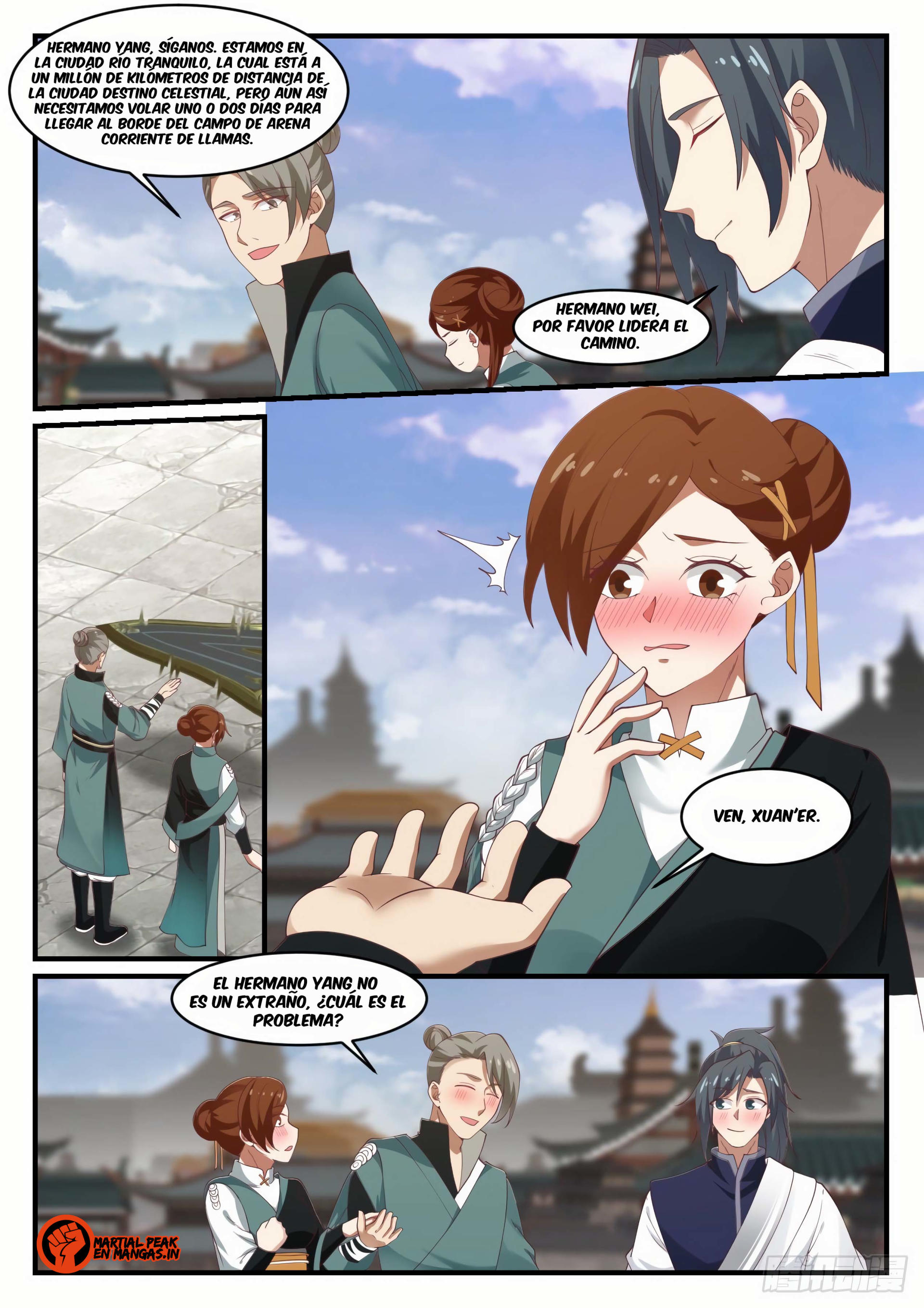 Martial Peak Capítulo 1067 - Página 12 en español