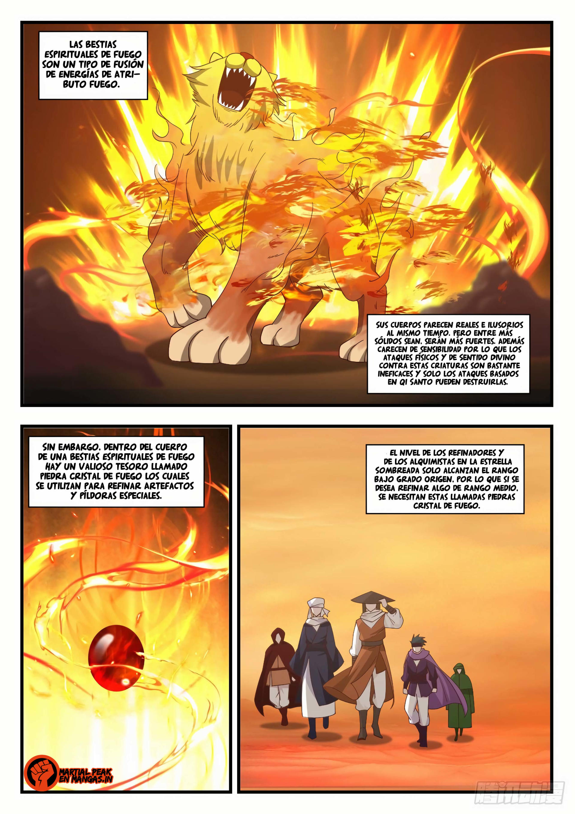 Martial Peak Capítulo 1068 - Página 4 en español