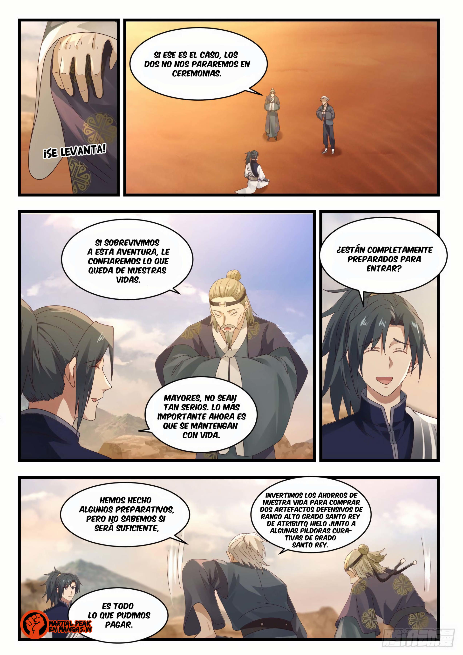 Martial Peak Capítulo 1073 - Página 5 en español