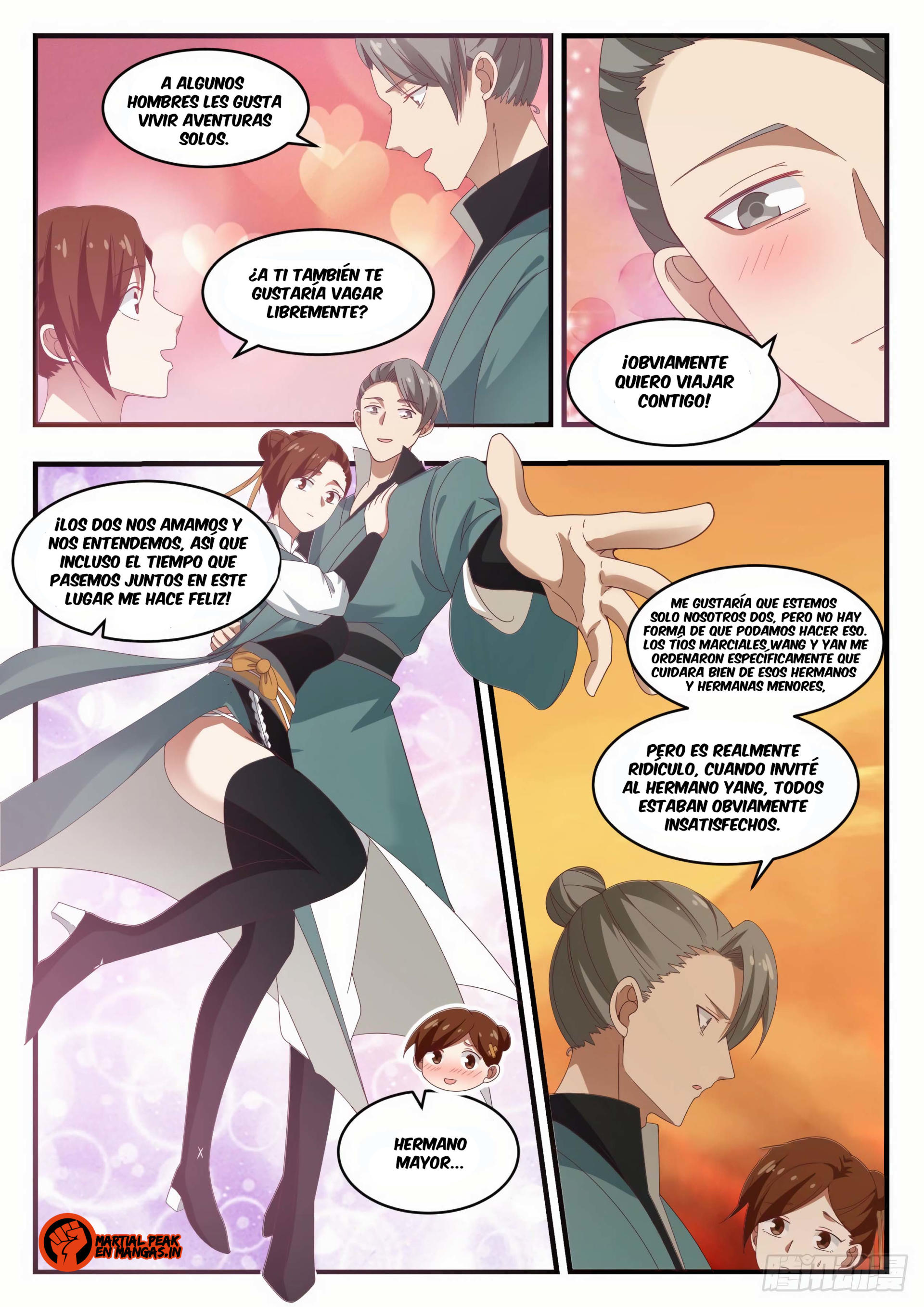 Martial Peak Capítulo 1074 - Página 11 en español
