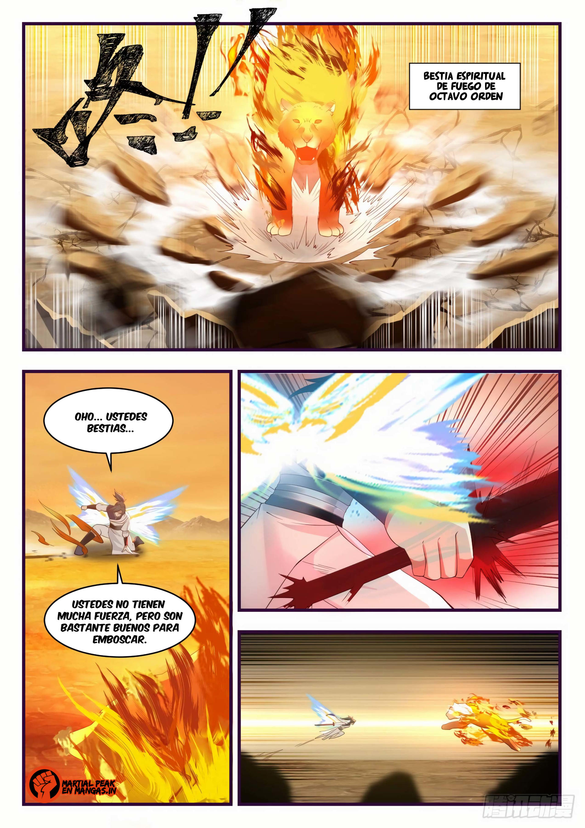 Martial Peak Capítulo 1075 - Página 10 en español