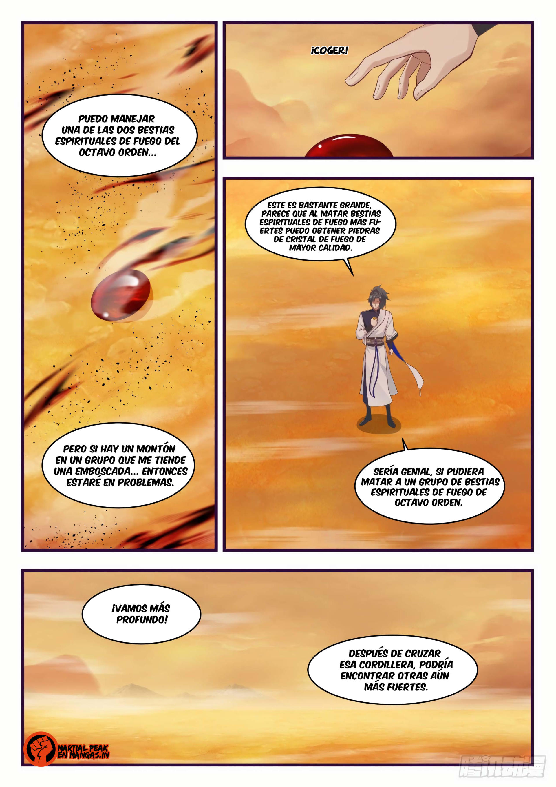 Martial Peak Capítulo 1075 - Página 12 en español