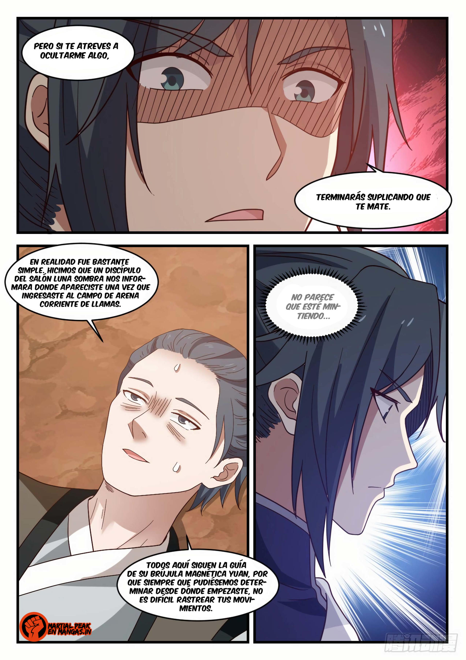 Martial Peak Capítulo 1082 - Página 3 en español