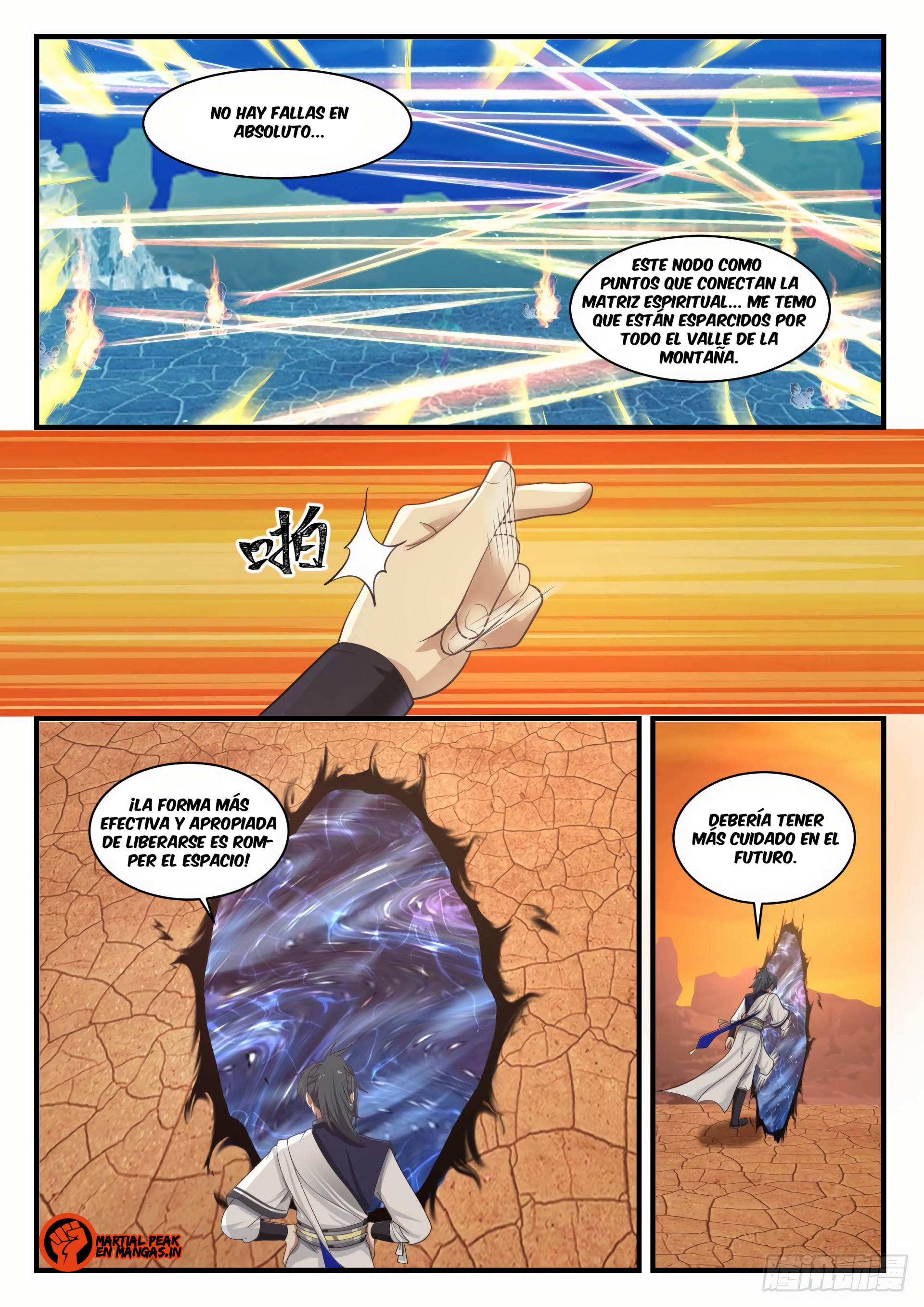 Martial Peak Capítulo 1083 - Página 5 en español