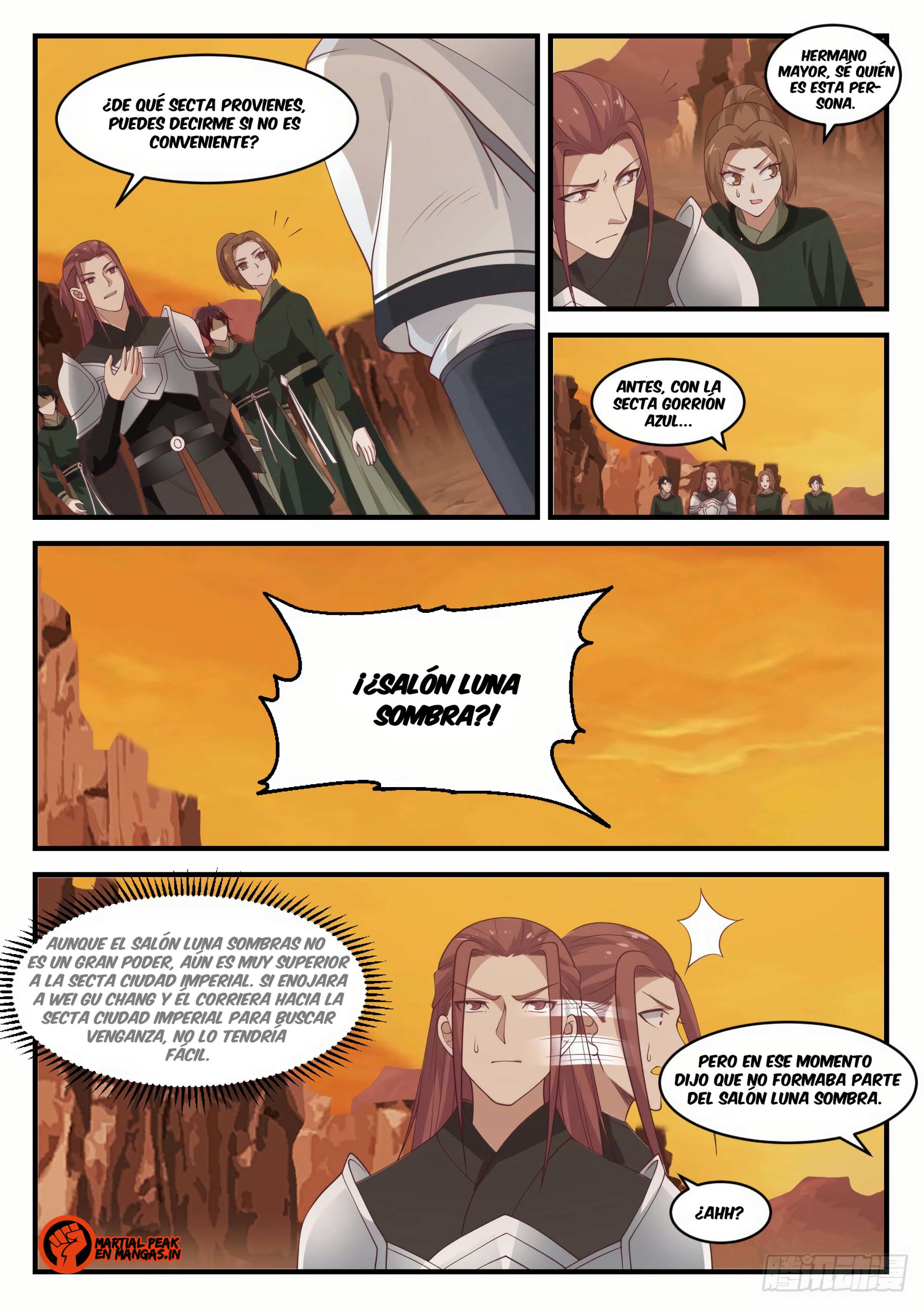 Martial Peak Capítulo 1086 - Página 10 en español