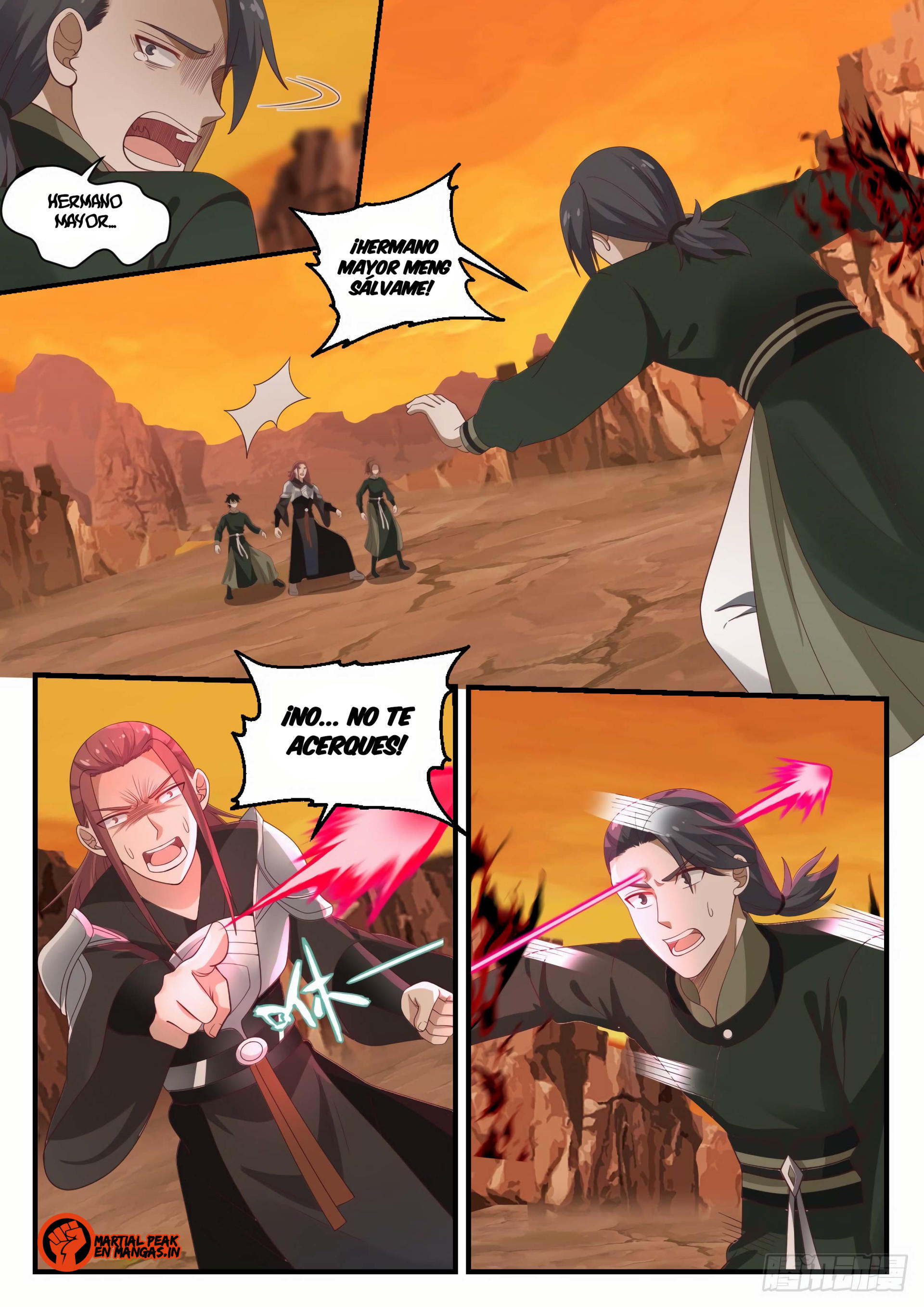 Martial Peak Capítulo 1086 - Página 6 en español