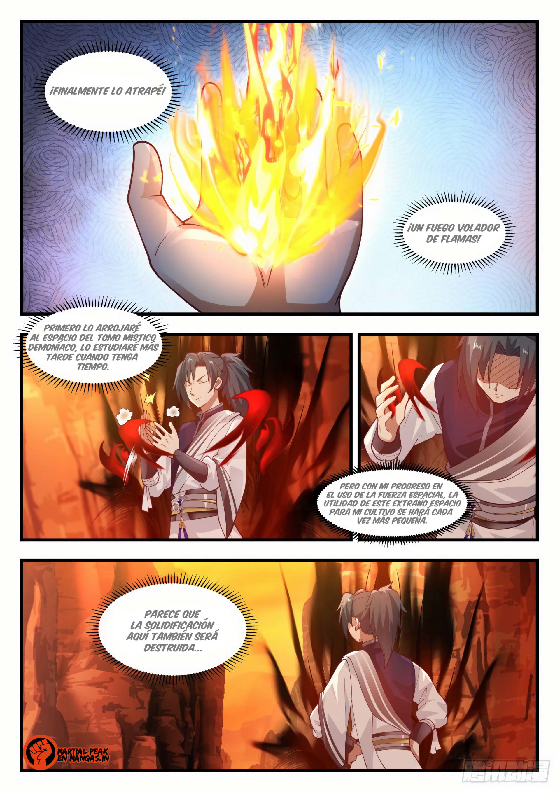 Martial Peak Capítulo 1107 - Página 13 en español