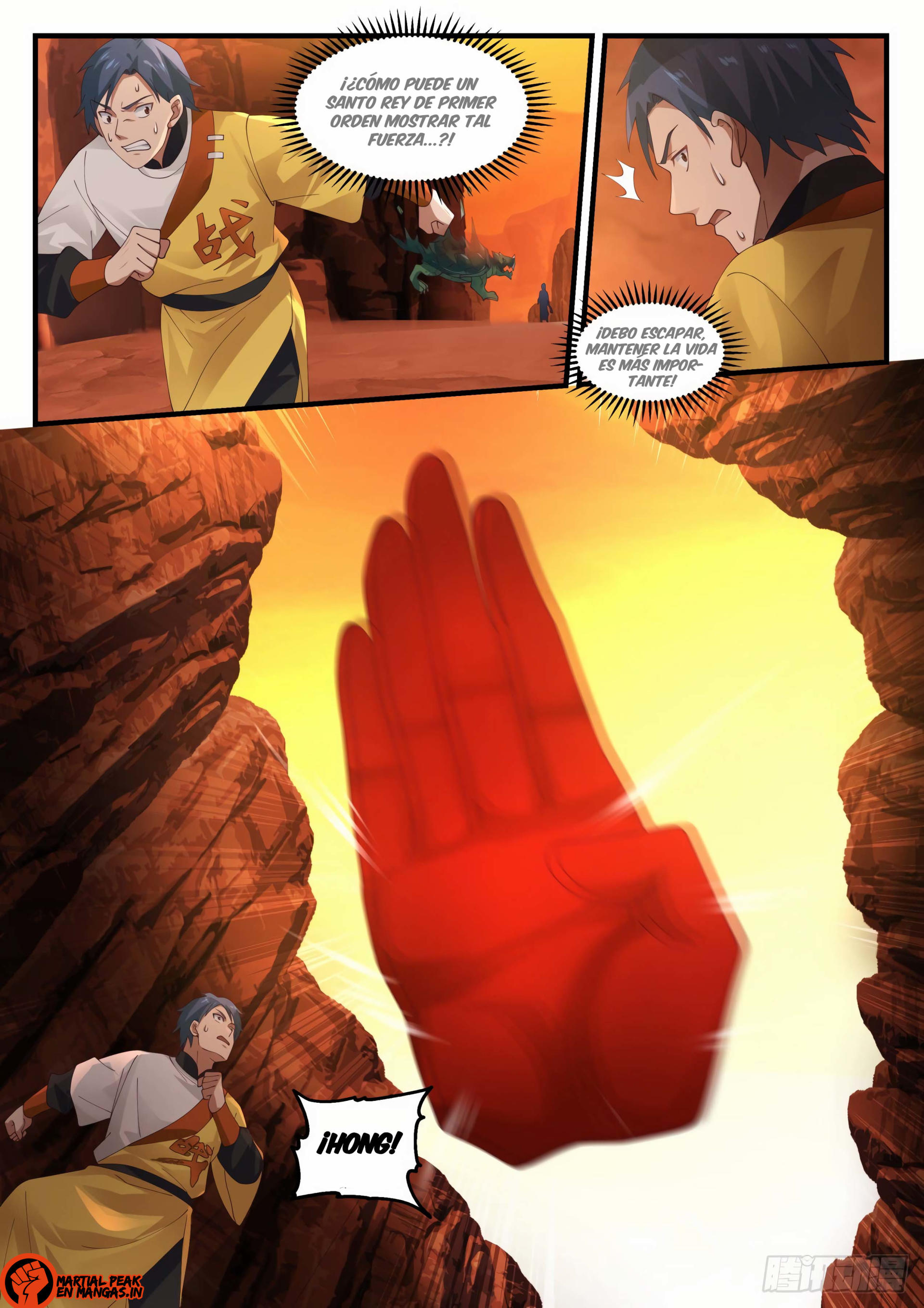 Martial Peak Capítulo 1110 - Página 8 en español