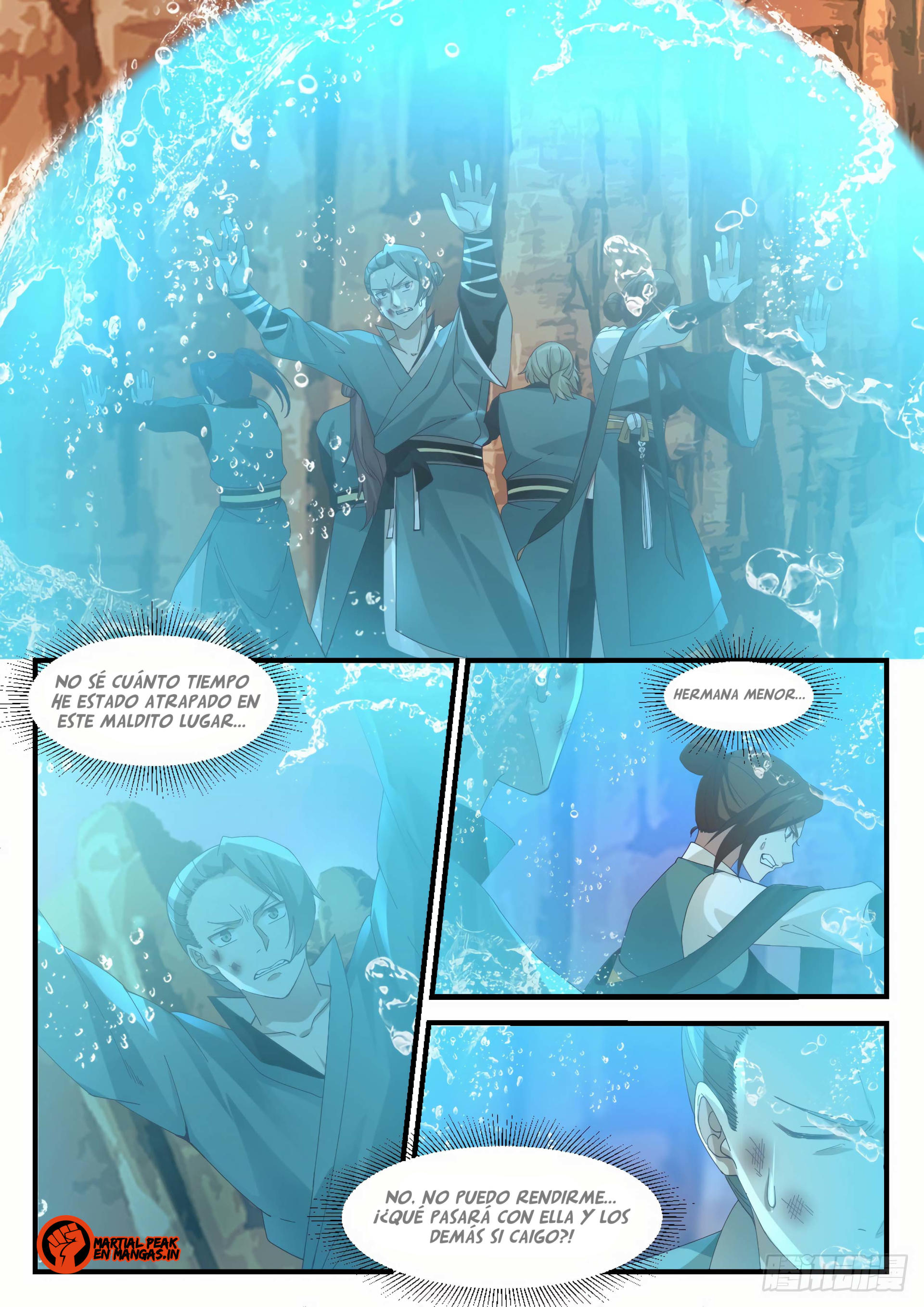 Martial Peak Capítulo 1114 - Página 10 en español