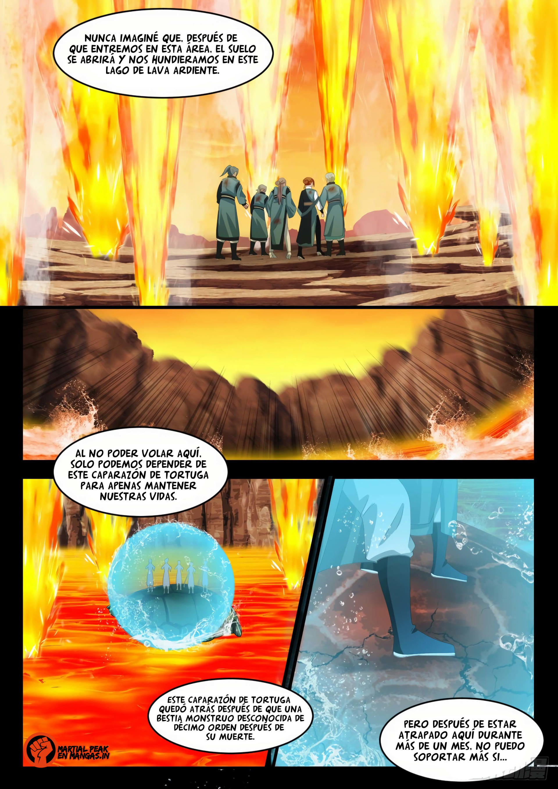 Martial Peak Capítulo 1115 - Página 3 en español