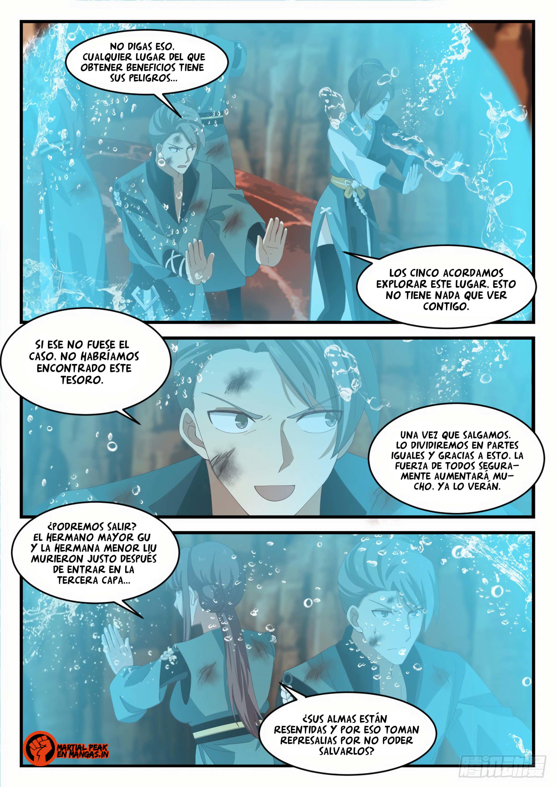 Martial Peak Capítulo 1115 - Página 4 en español
