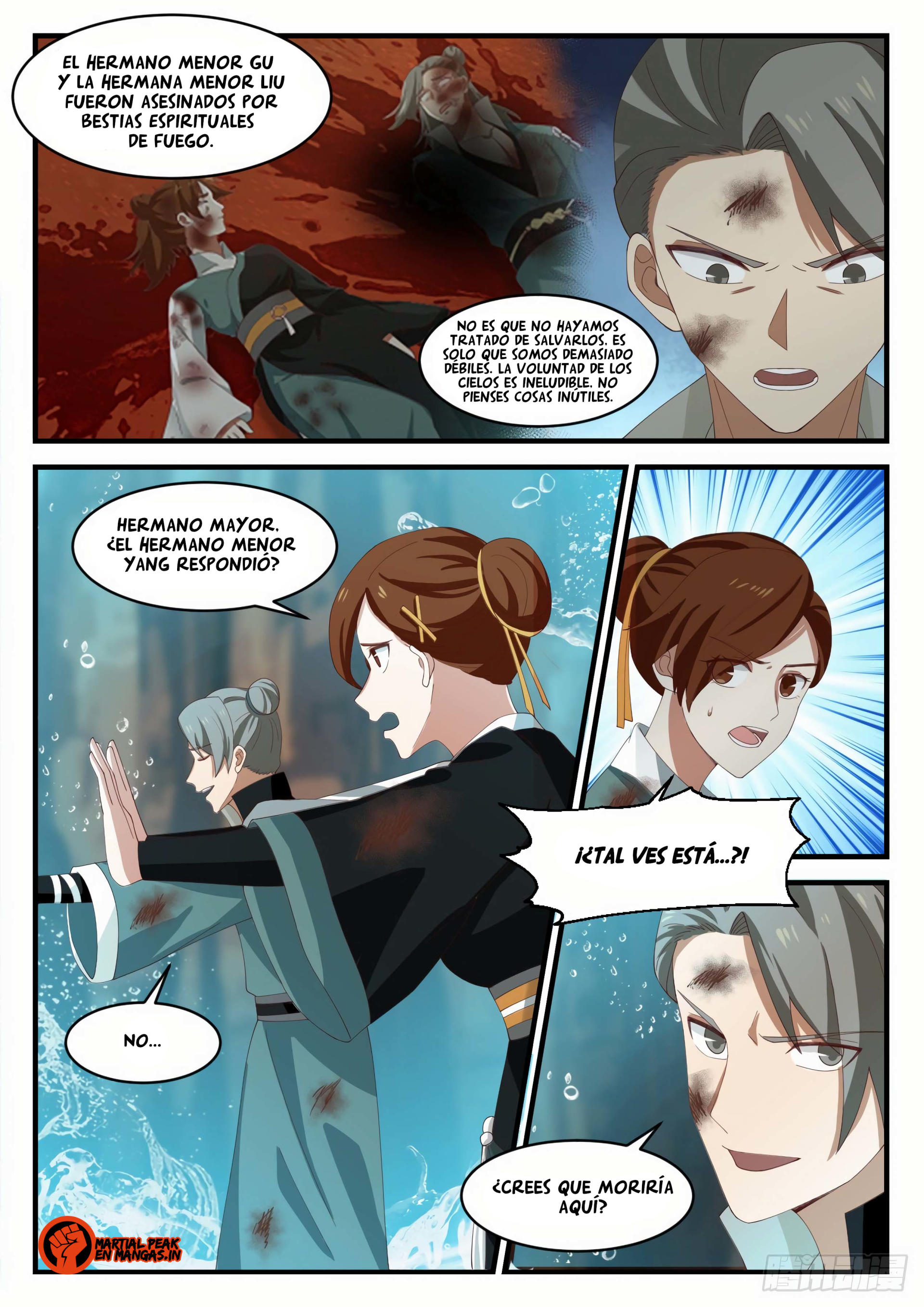 Martial Peak Capítulo 1115 - Página 5 en español
