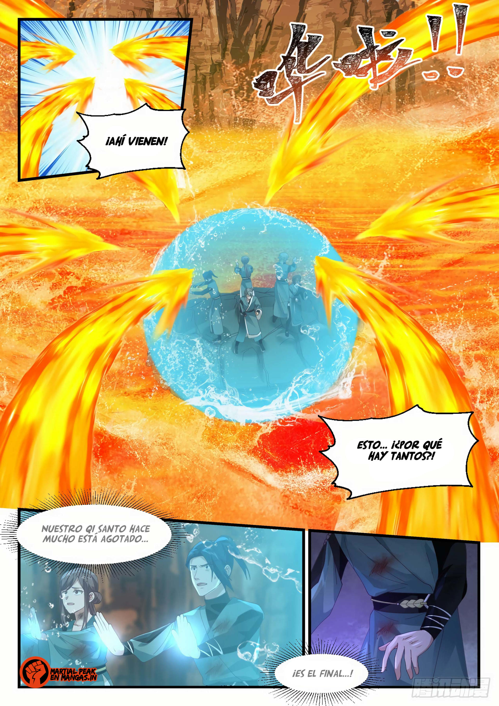 Martial Peak Capítulo 1115 - Página 9 en español