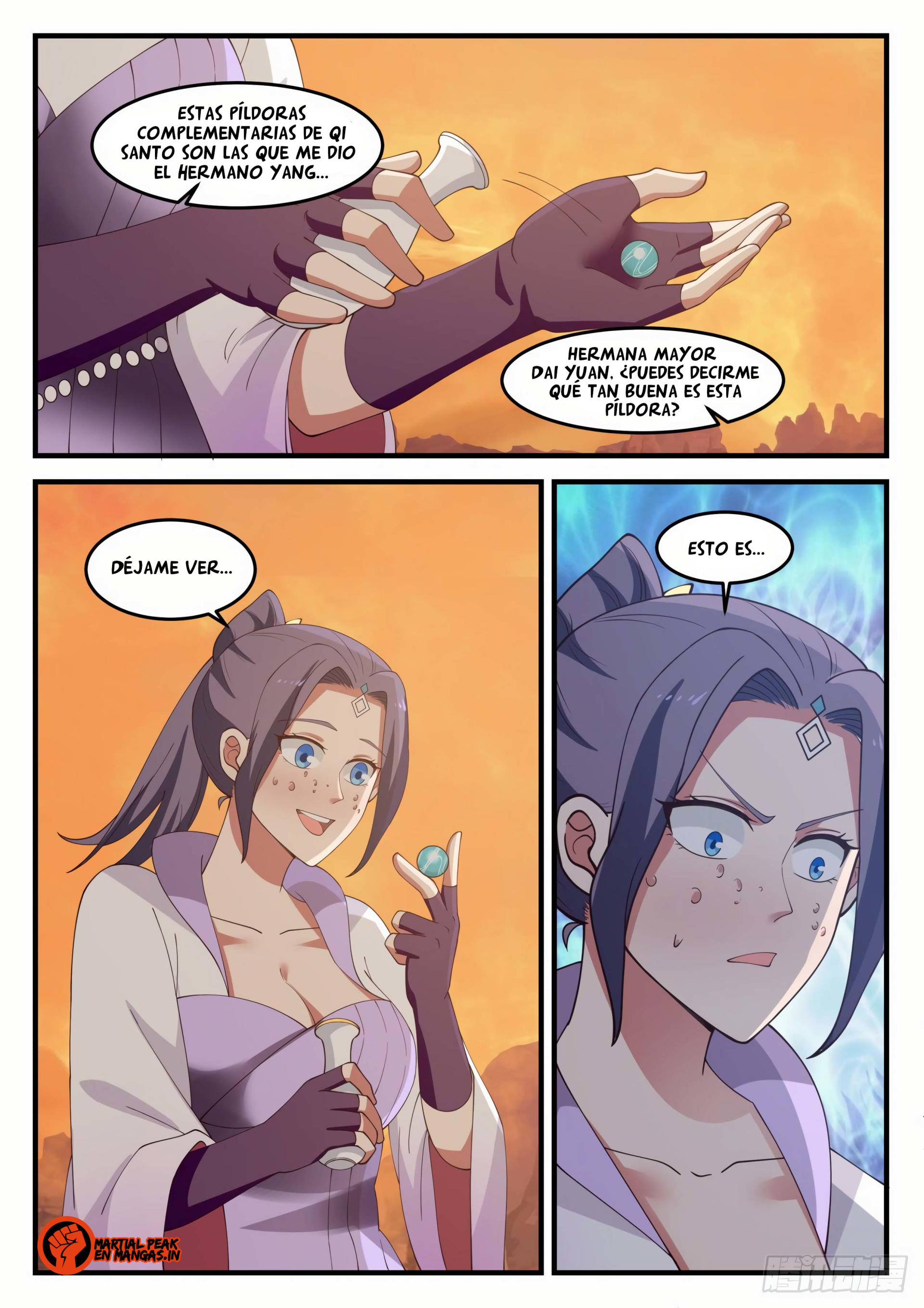 Martial Peak Capítulo 1118 - Página 9 en español