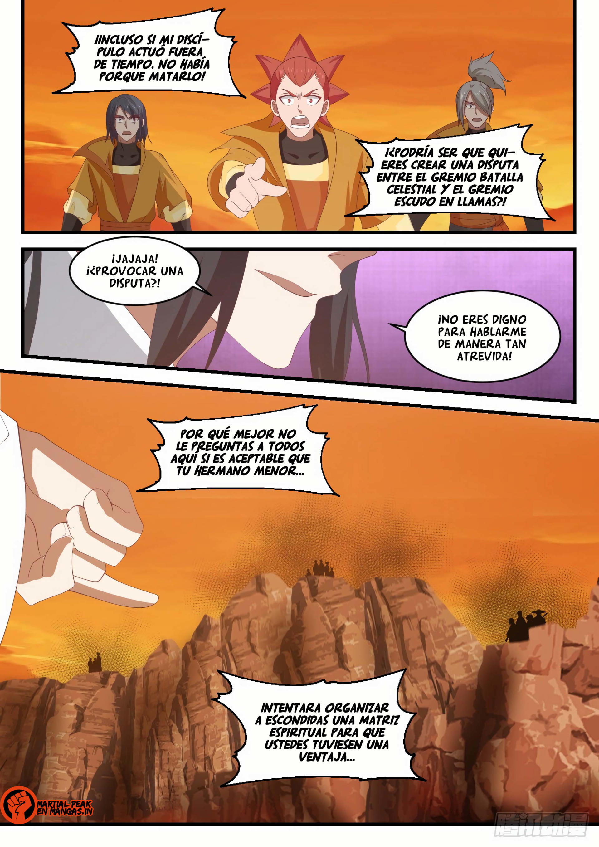 Martial Peak Capítulo 1124 - Página 11 en español