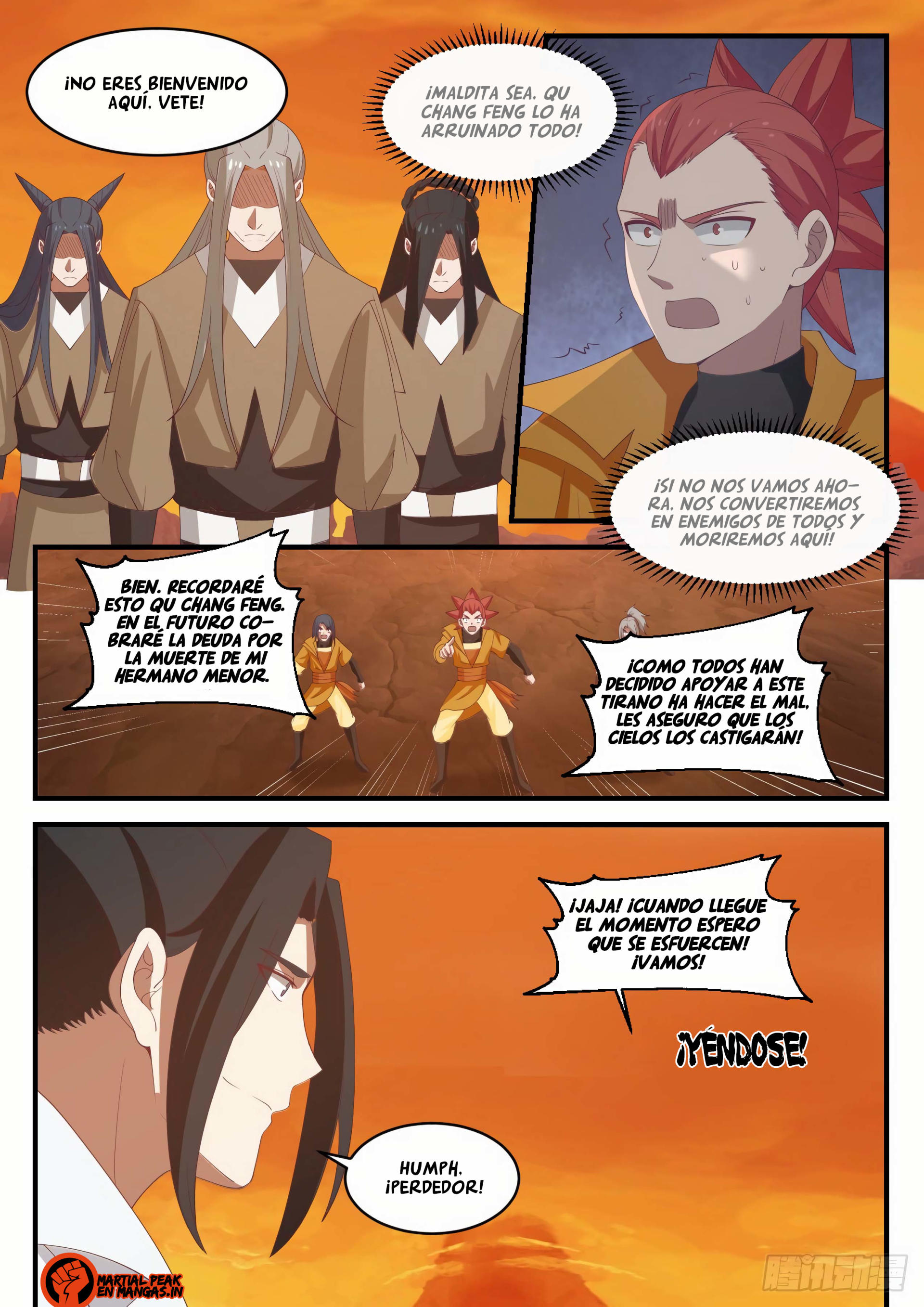 Martial Peak Capítulo 1124 - Página 12 en español