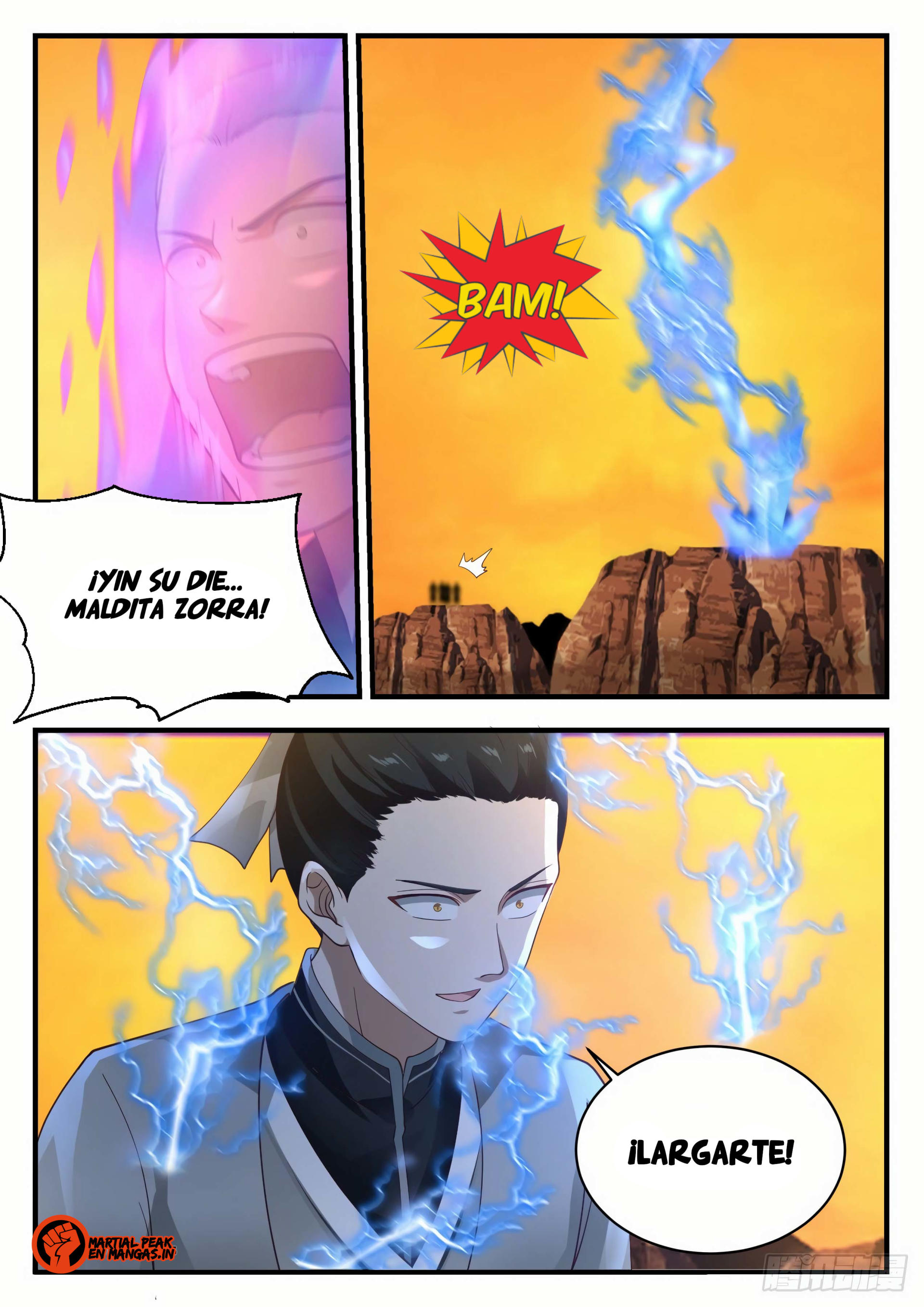 Martial Peak Capítulo 1125 - Página 10 en español