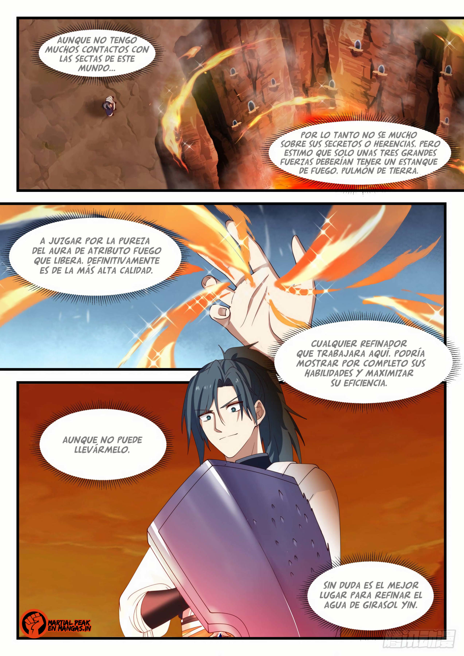 Martial Peak Capítulo 1138 - Página 3 en español