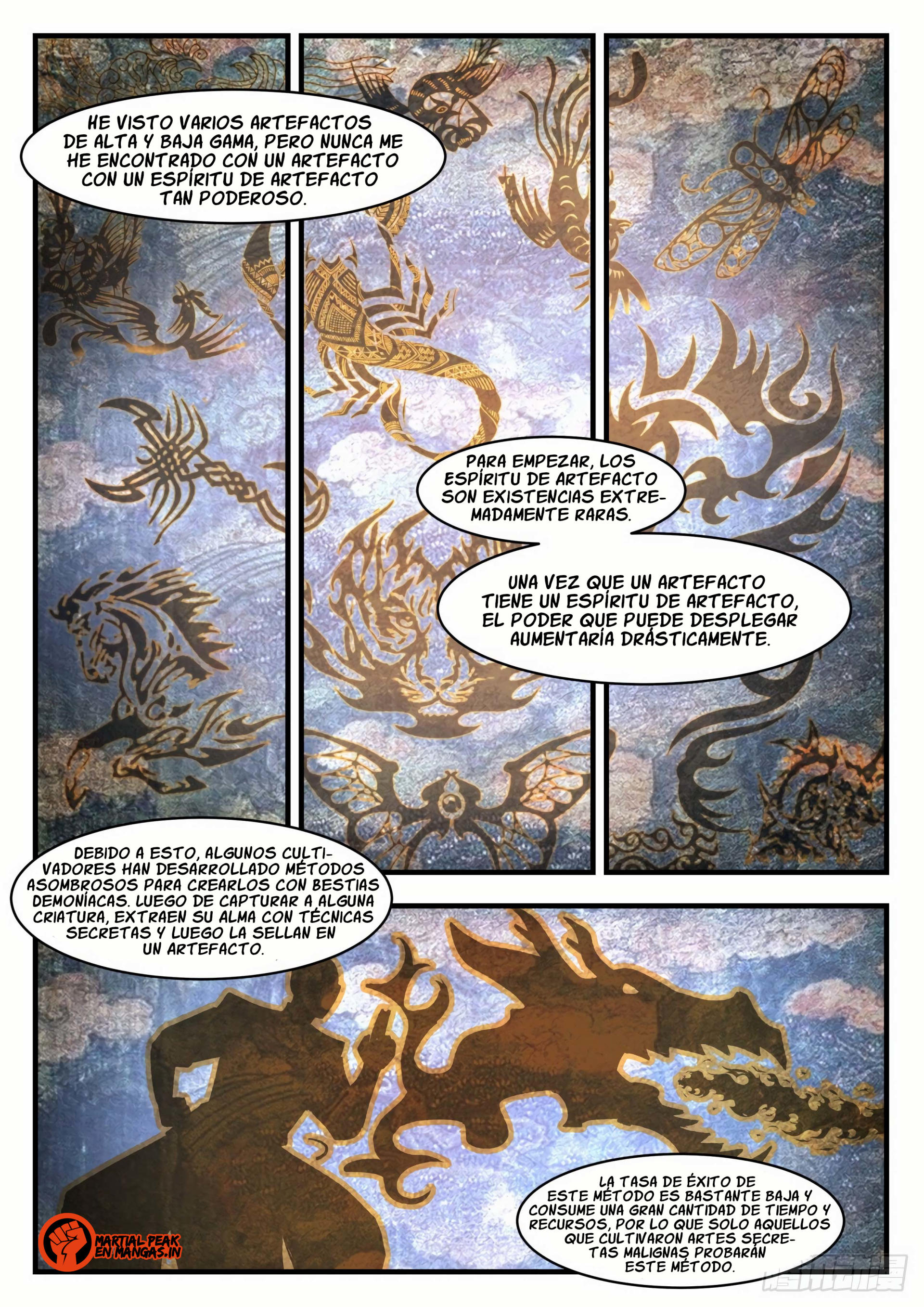 Martial Peak Capítulo 1139 - Página 11 en español