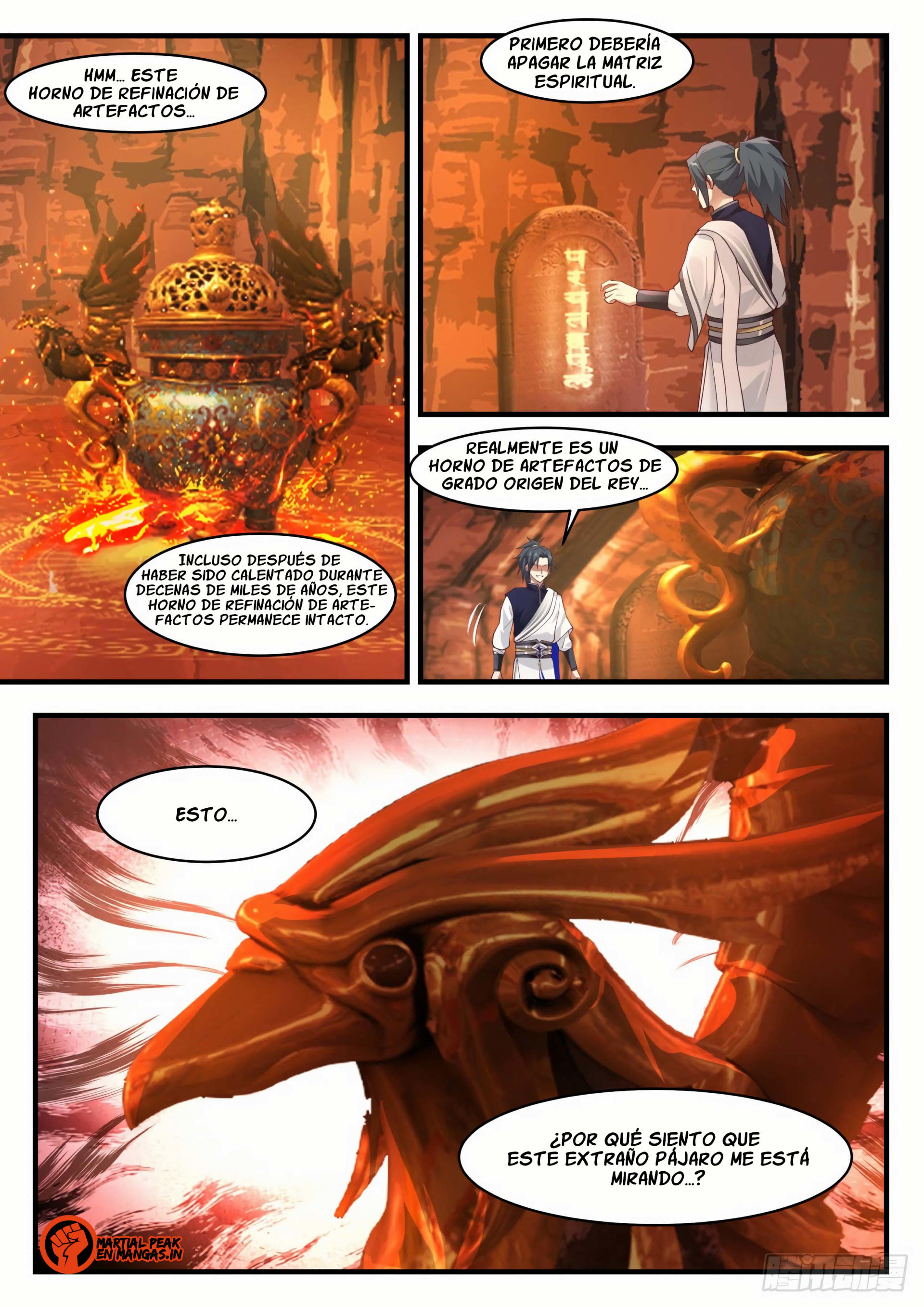 Martial Peak Capítulo 1139 - Página 5 en español