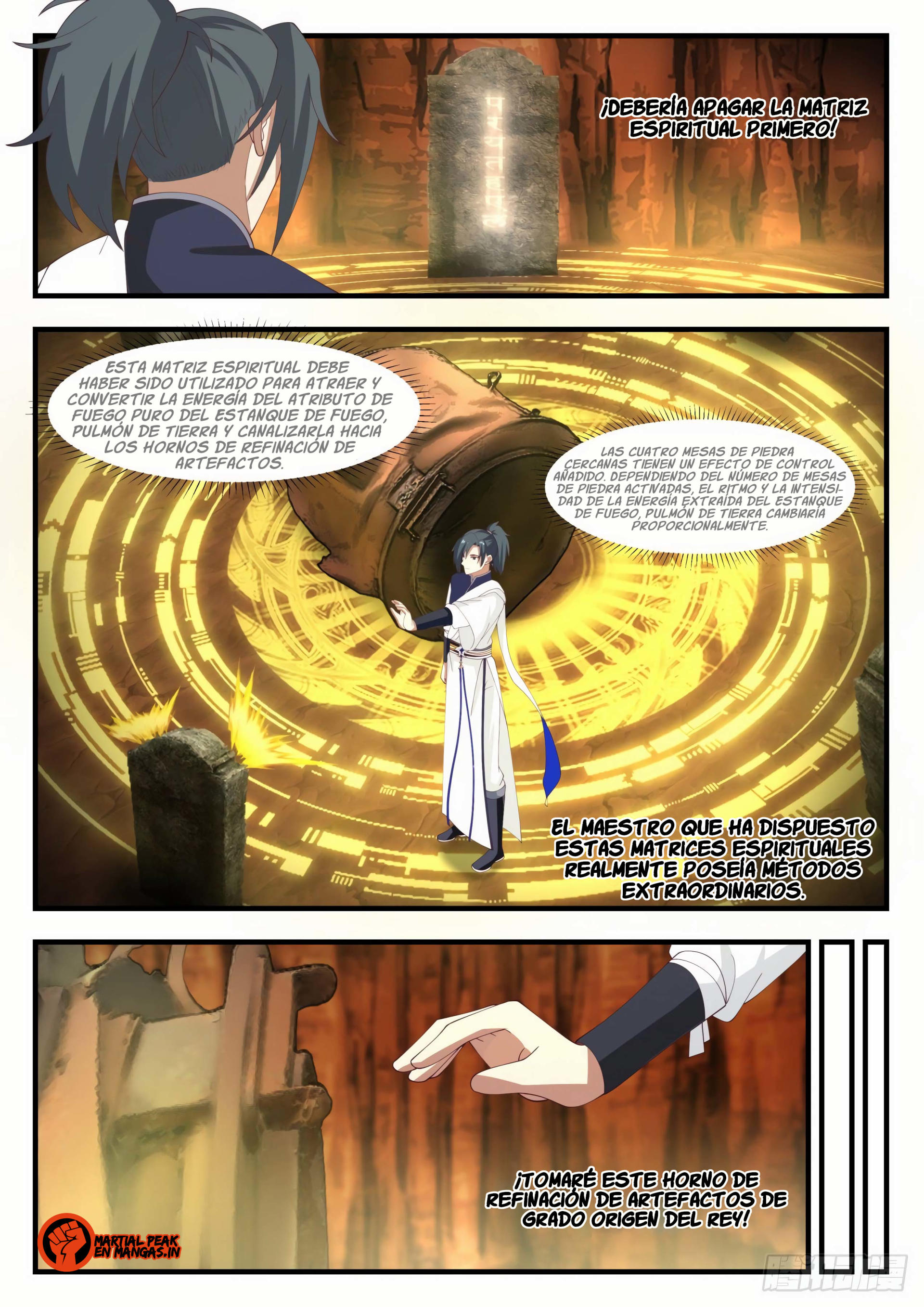 Martial Peak Capítulo 1142 - Página 3 en español