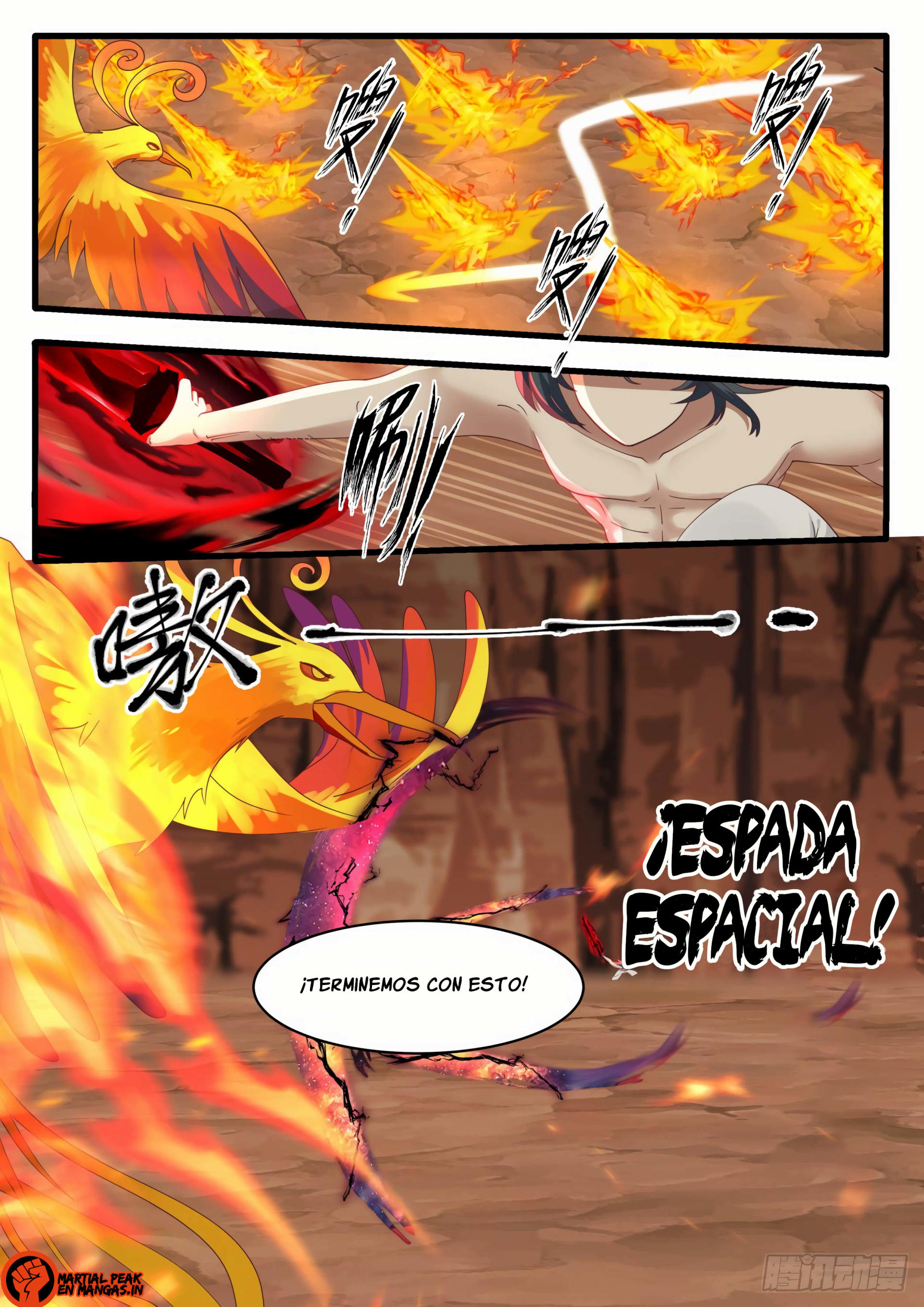 Martial Peak Capítulo 1144 - Página 8 en español