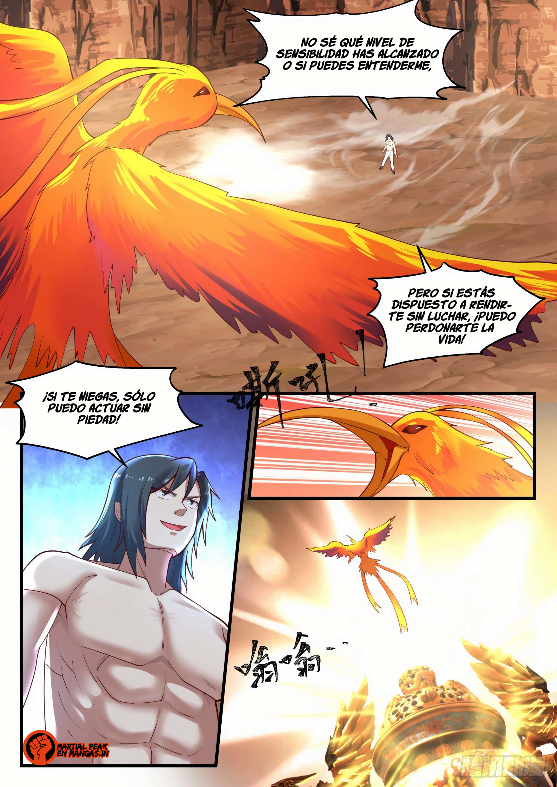 Martial Peak Capítulo 1145 - Página 3 en español