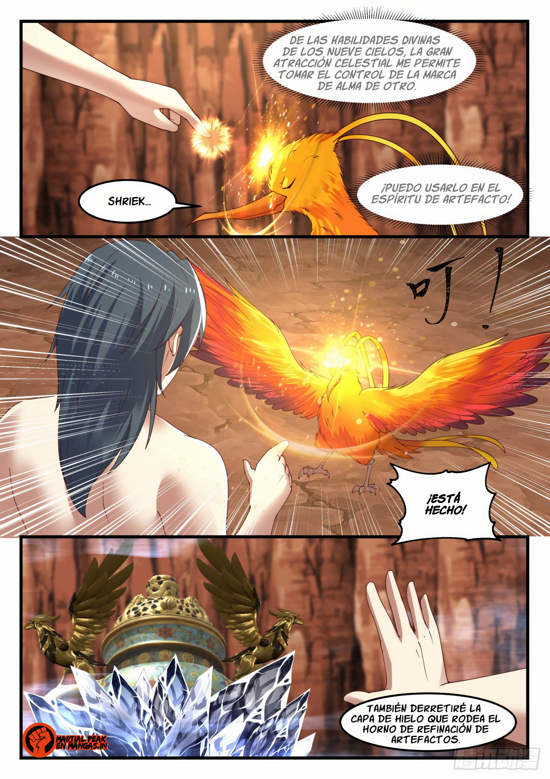 Martial Peak Capítulo 1146 - Página 12 en español
