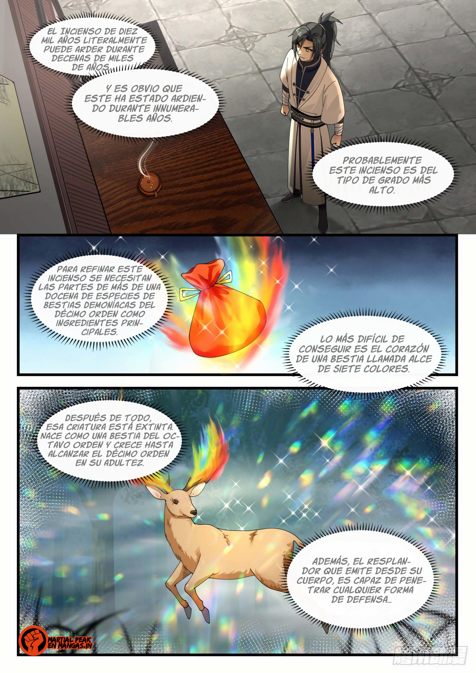 Martial Peak Capítulo 1150 - Página 4 en español