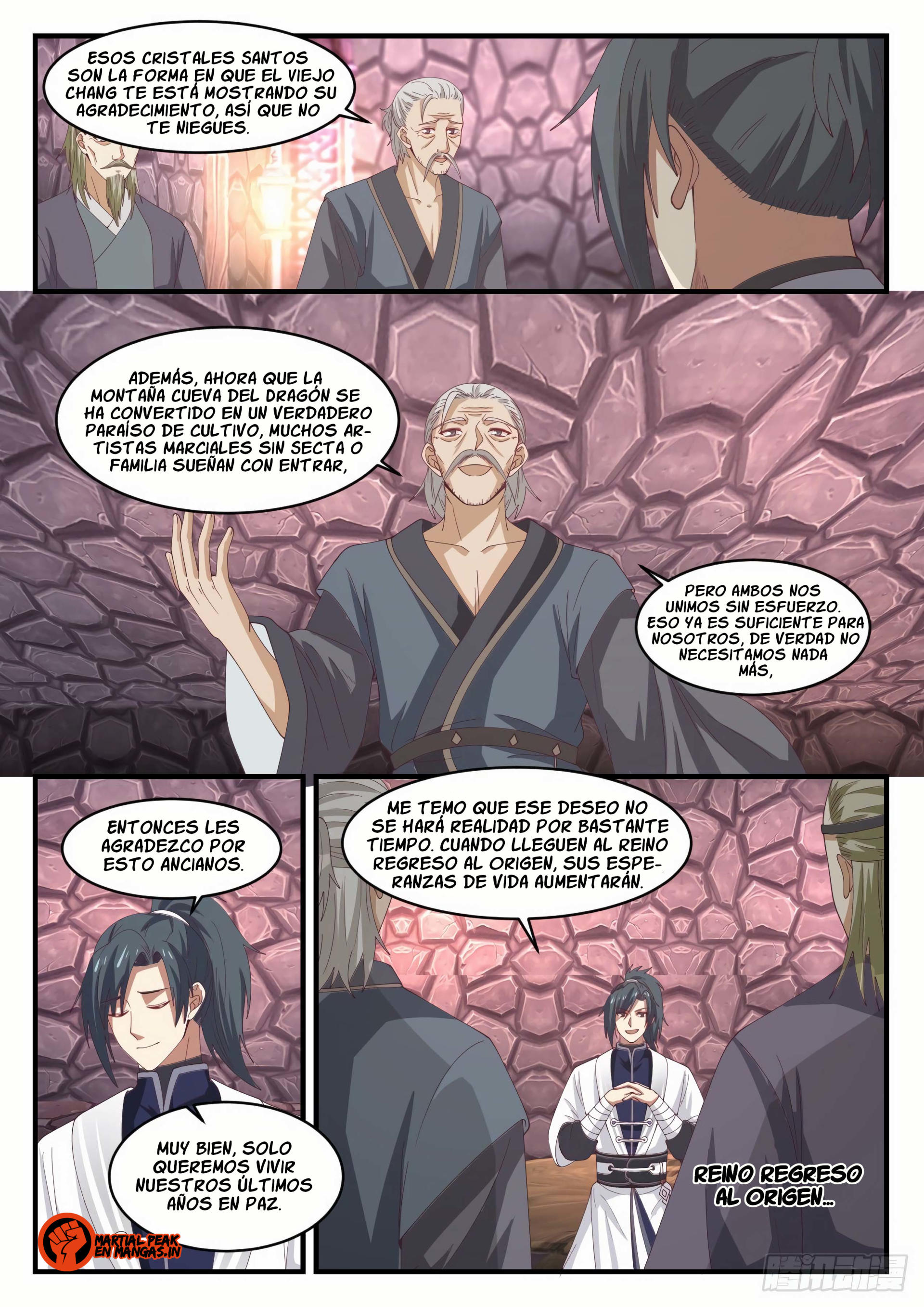 Martial Peak Capítulo 1159 - Página 3 en español