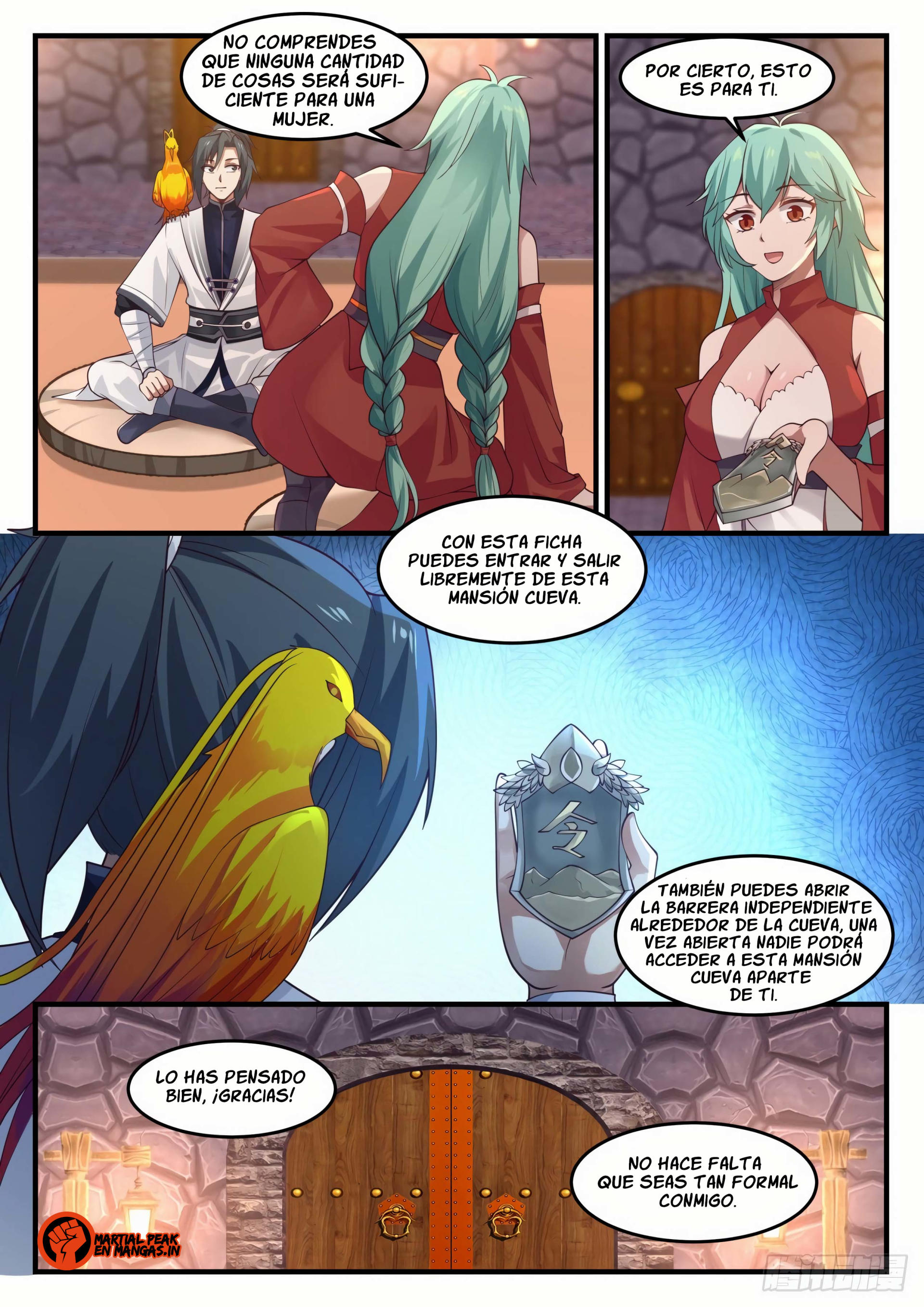 Martial Peak Capítulo 1161 - Página 12 en español