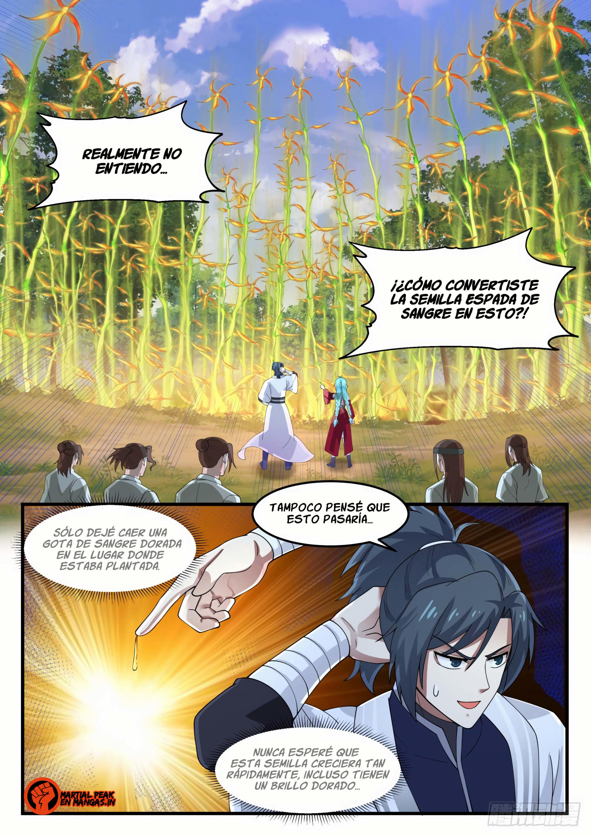 Martial Peak Capítulo 1162 - Página 8 en español